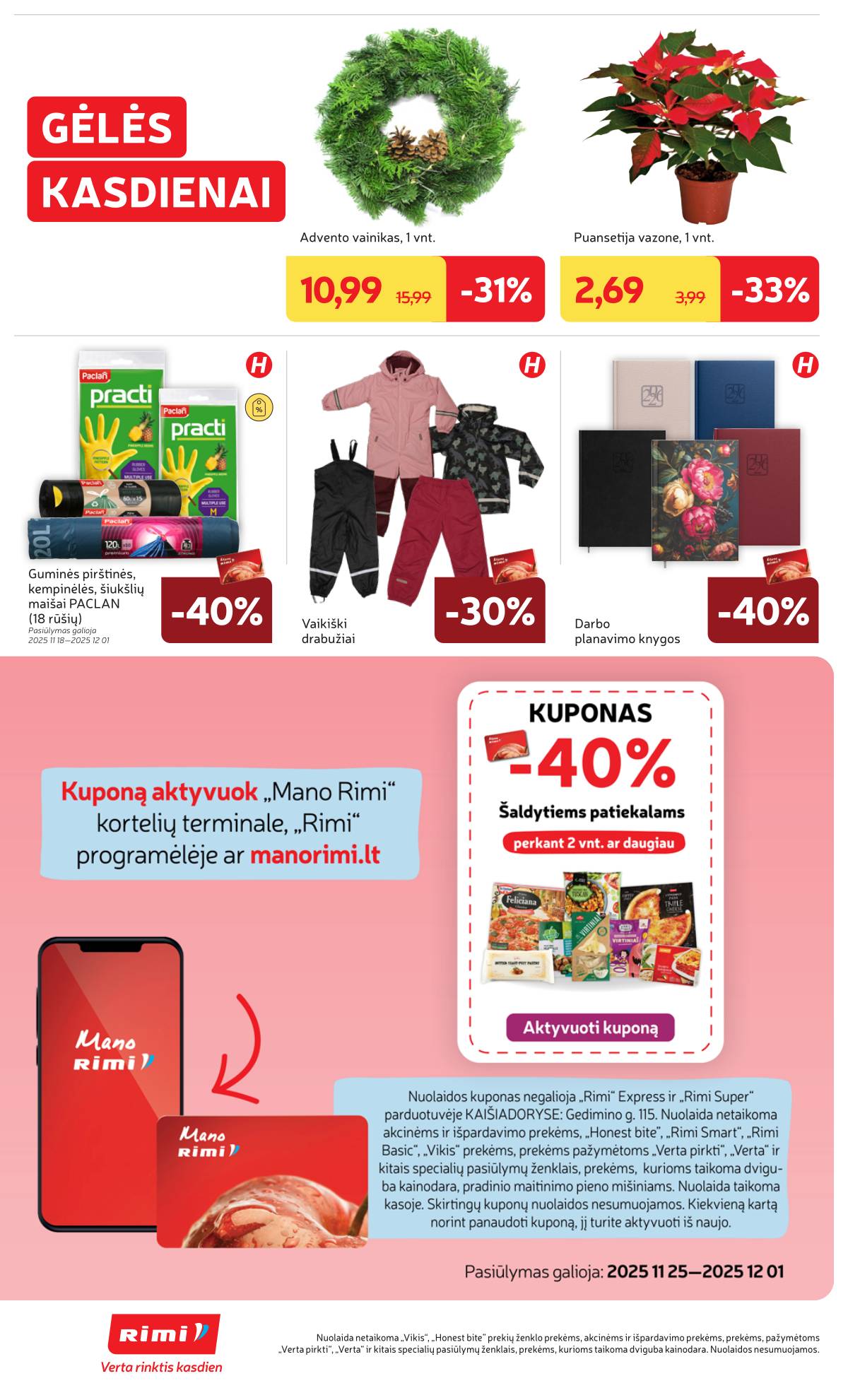 Rimi - RIMI Savaitinis akcijų leidinys | 2025-11-25 - 2025-12-01 34 puslapis