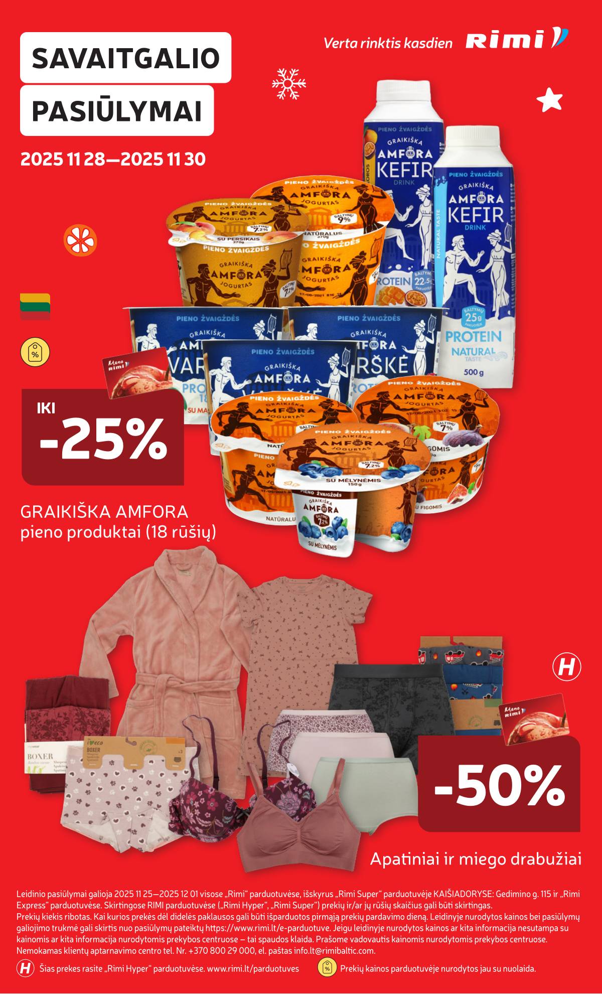 Rimi - RIMI Savaitinis akcijų leidinys | 2025-11-25 - 2025-12-01 38 puslapis