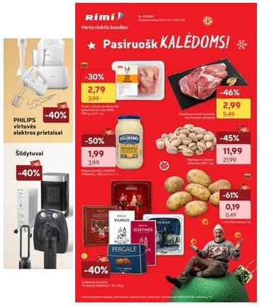 Rimi - RIMI Savaitinis akcijų leidinys | 2025-12-02 - 2025-12-08 2025-12-02 – 2025-12-08