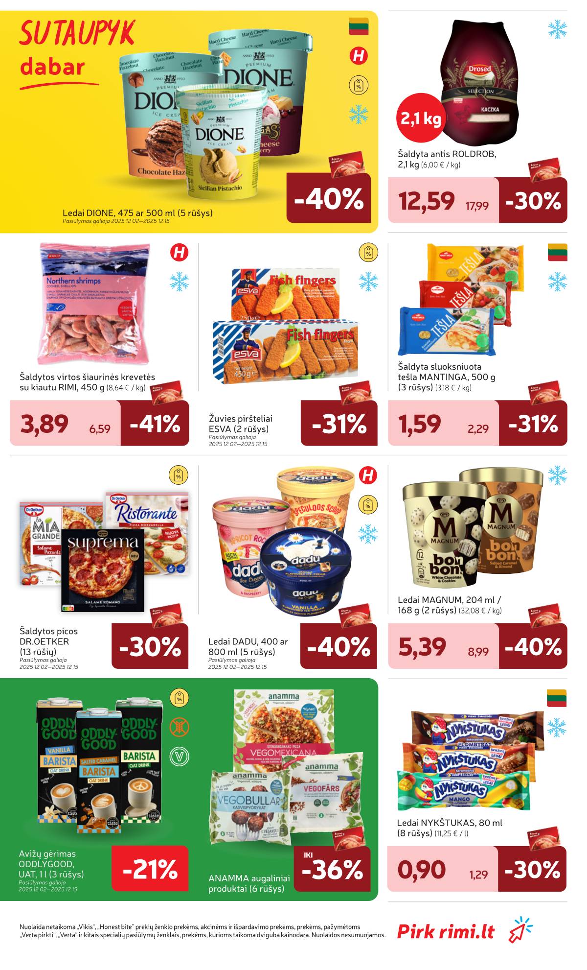 Rimi - RIMI Savaitinis akcijų leidinys | 2025-12-02 - 2025-12-08 19 puslapis