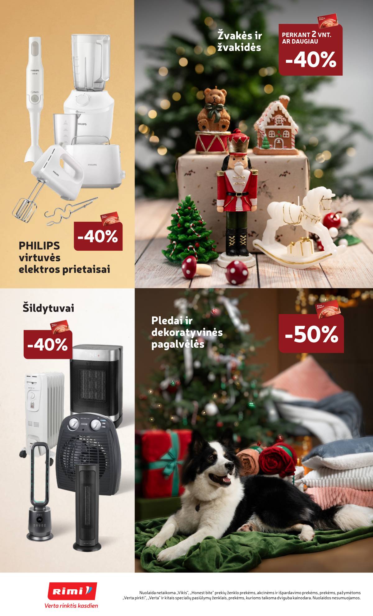 Rimi - RIMI Savaitinis akcijų leidinys | 2025-12-02 - 2025-12-08 2 puslapis