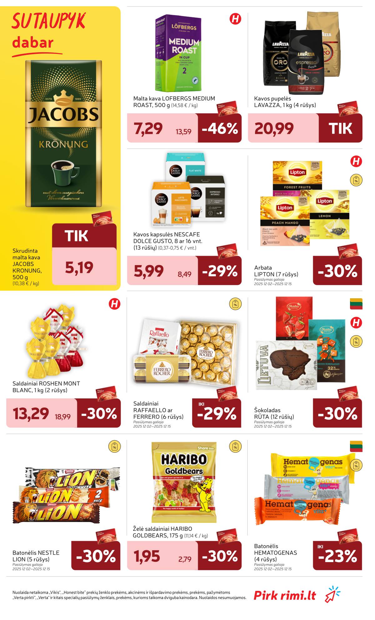 Rimi - RIMI Savaitinis akcijų leidinys | 2025-12-02 - 2025-12-08 27 puslapis