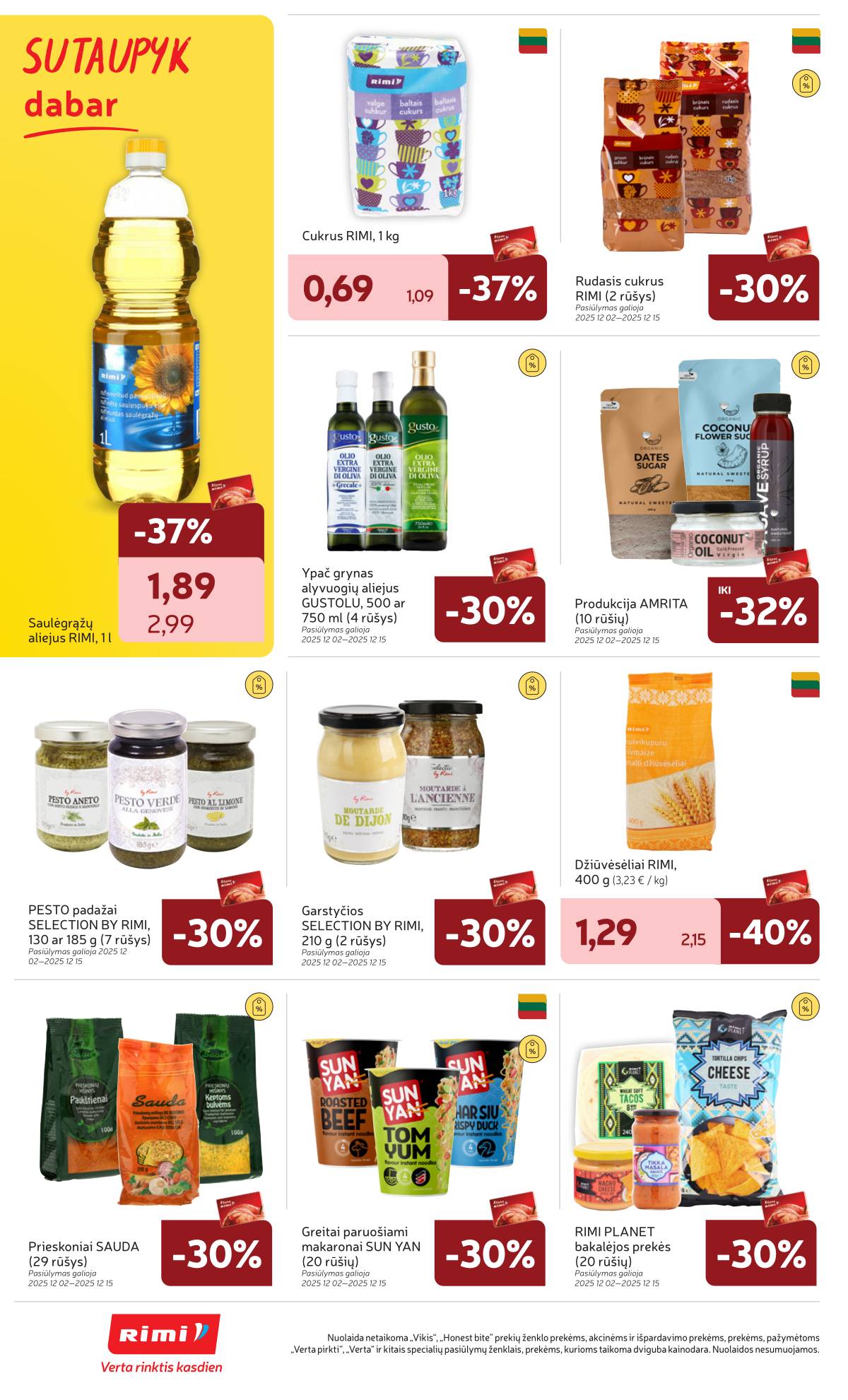 Rimi - RIMI Savaitinis akcijų leidinys | 2025-12-02 - 2025-12-08 30 puslapis