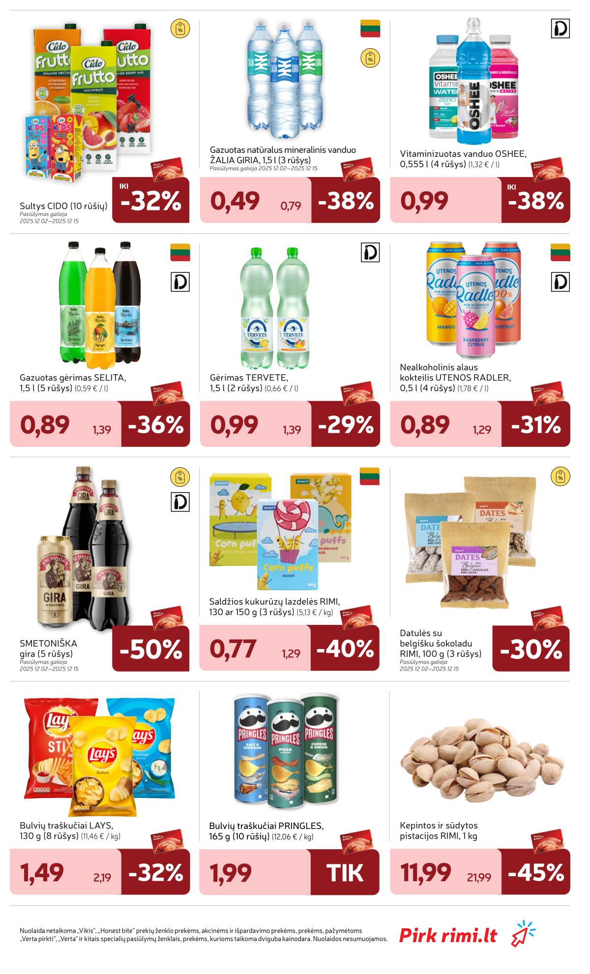 Rimi - RIMI Savaitinis akcijų leidinys | 2025-12-02 - 2025-12-08 31 puslapis