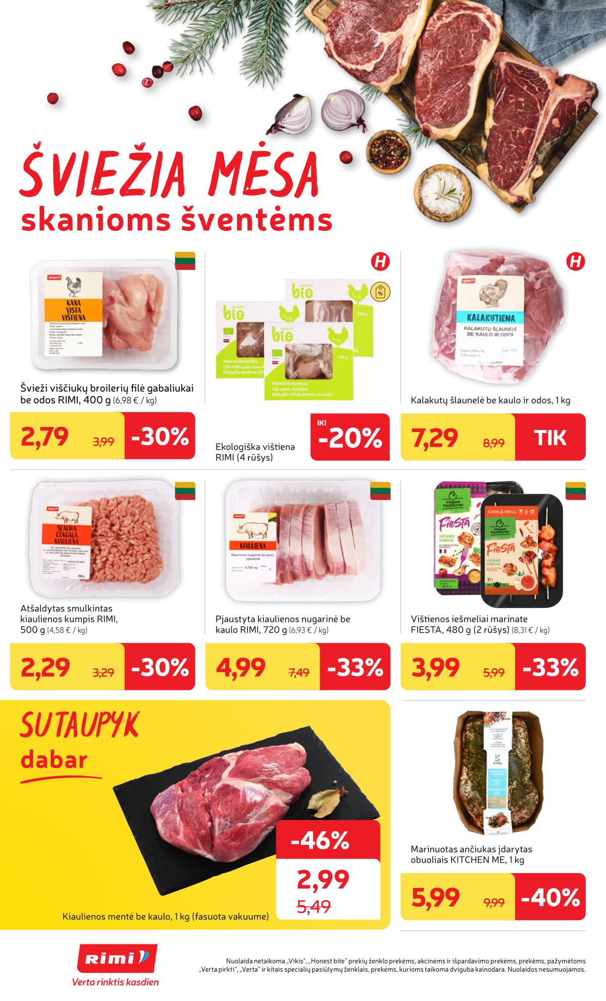 Rimi - RIMI Savaitinis akcijų leidinys | 2025-12-02 - 2025-12-08 8 puslapis