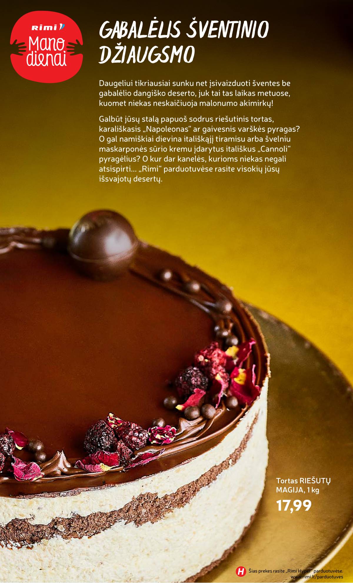 Rimi - Žiemos ŠVENČIŲ maisto prekių katalogas 2025 2 puslapis
