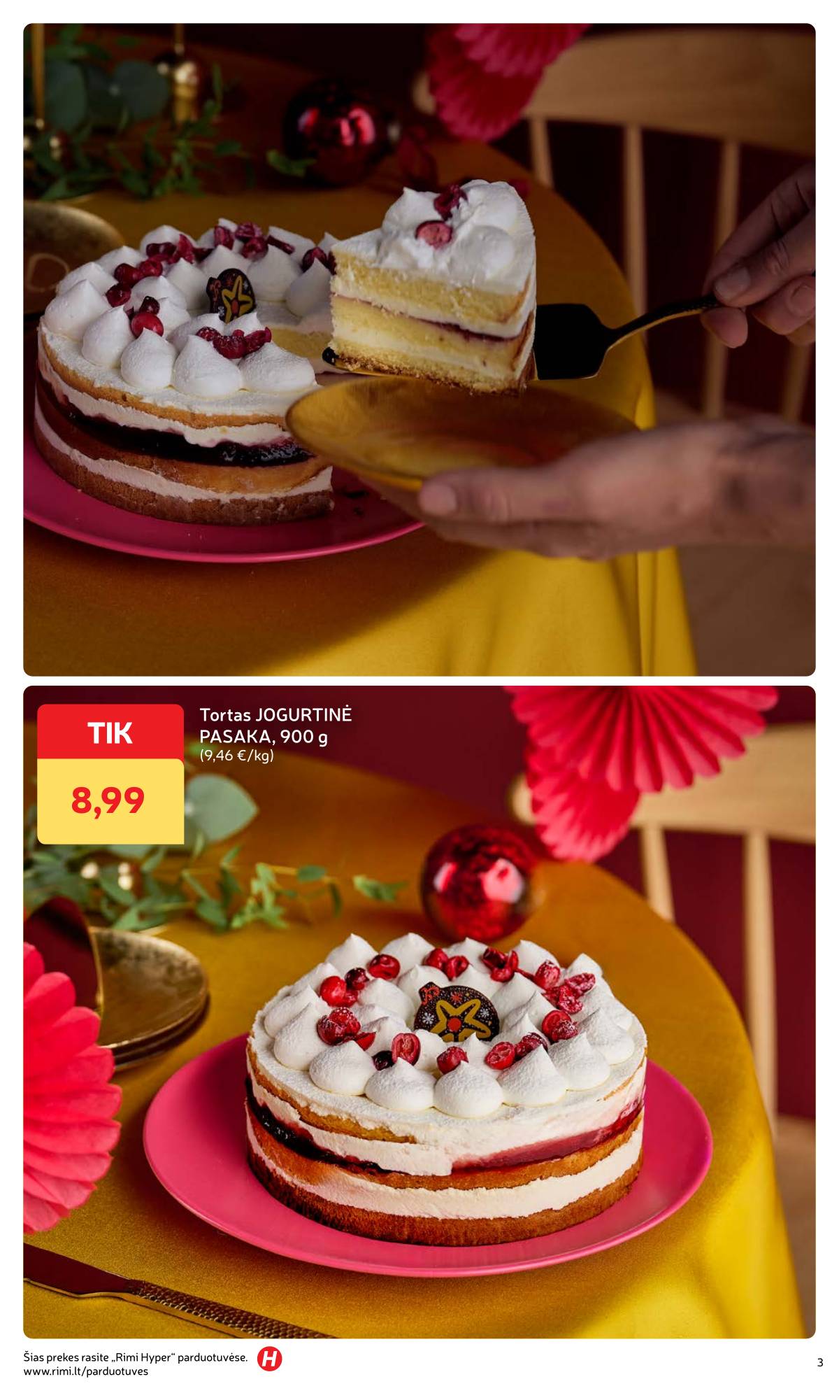 Rimi - Žiemos ŠVENČIŲ maisto prekių katalogas 2025 3 puslapis