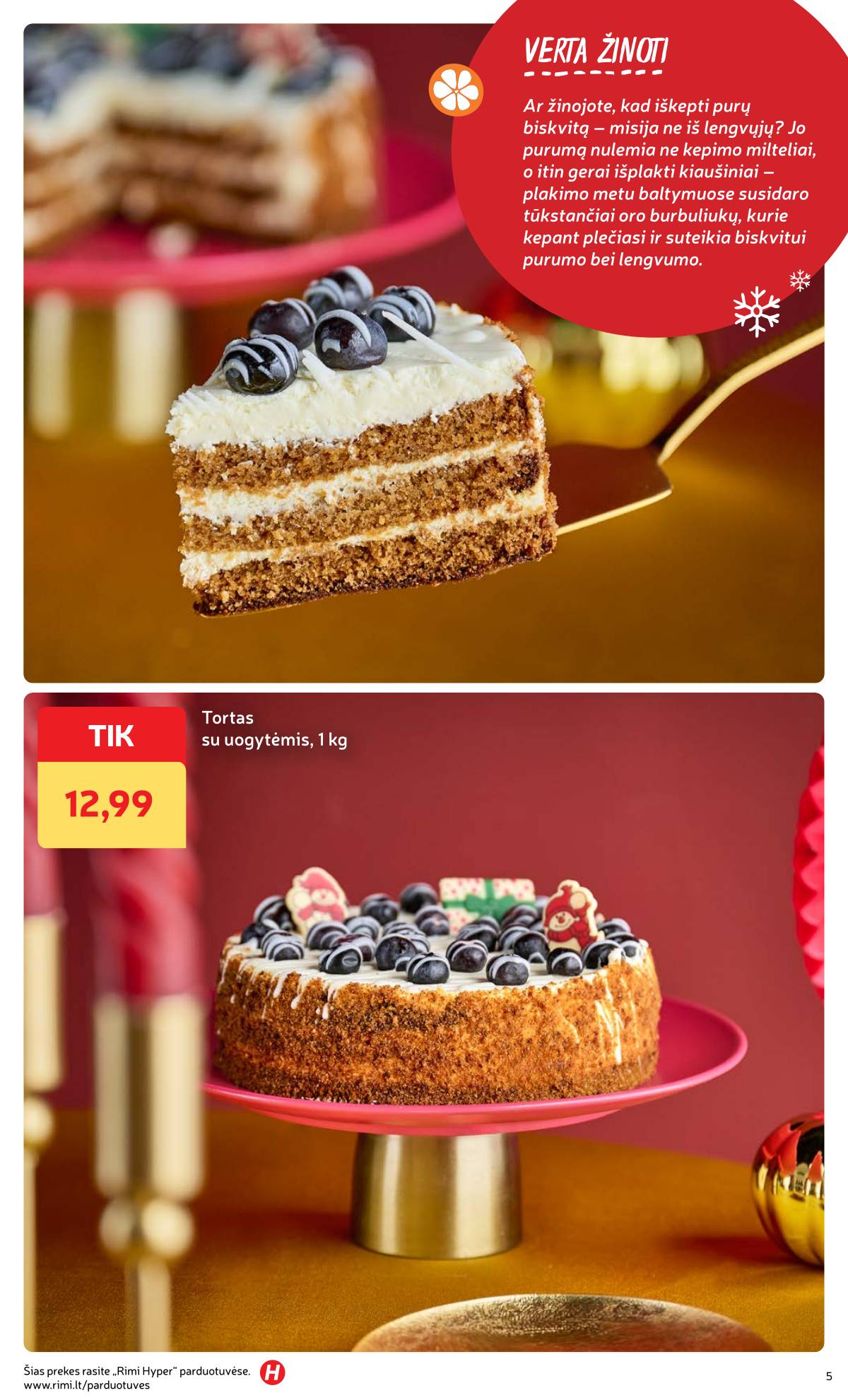 Rimi - Žiemos ŠVENČIŲ maisto prekių katalogas 2025 5 puslapis