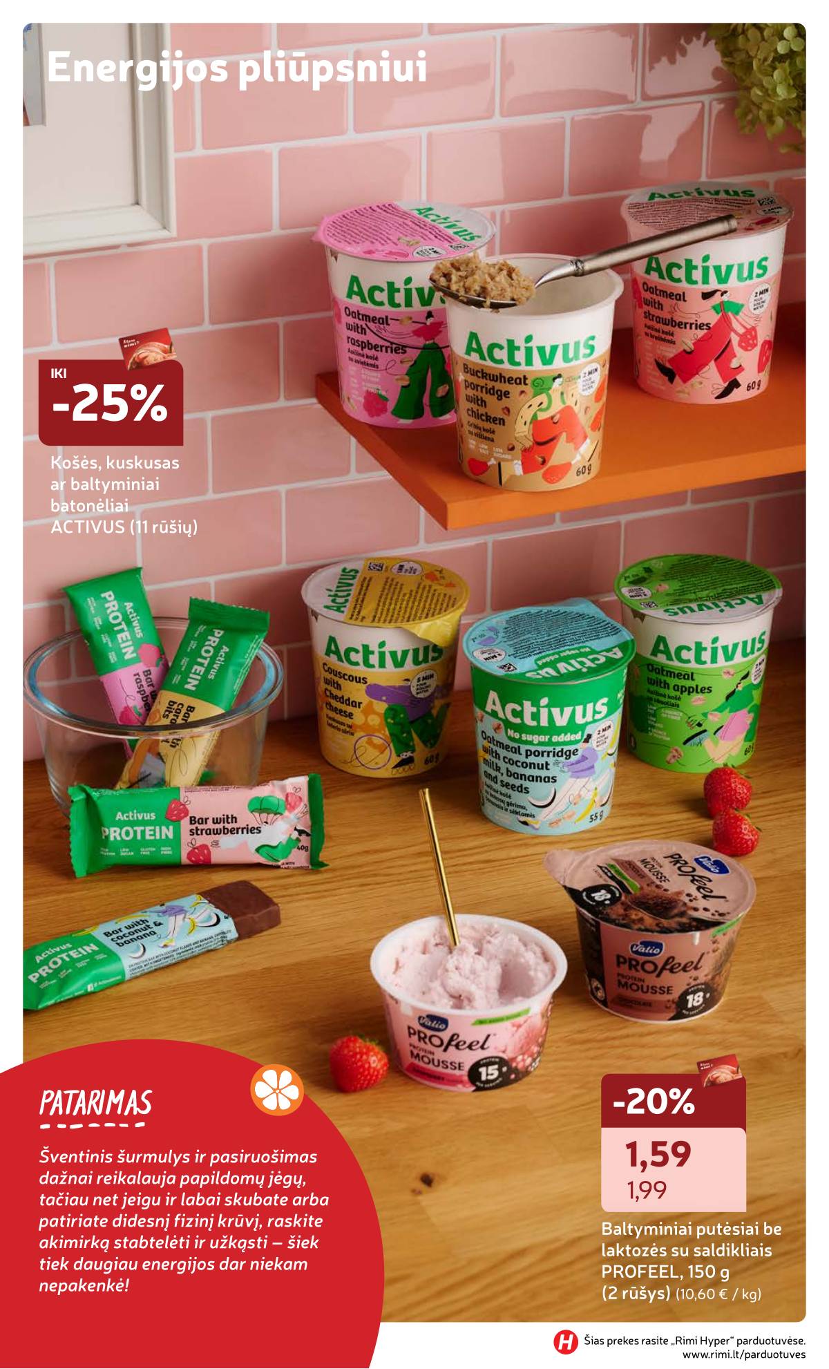 Rimi - Žiemos ŠVENČIŲ maisto prekių katalogas 2025 56 puslapis