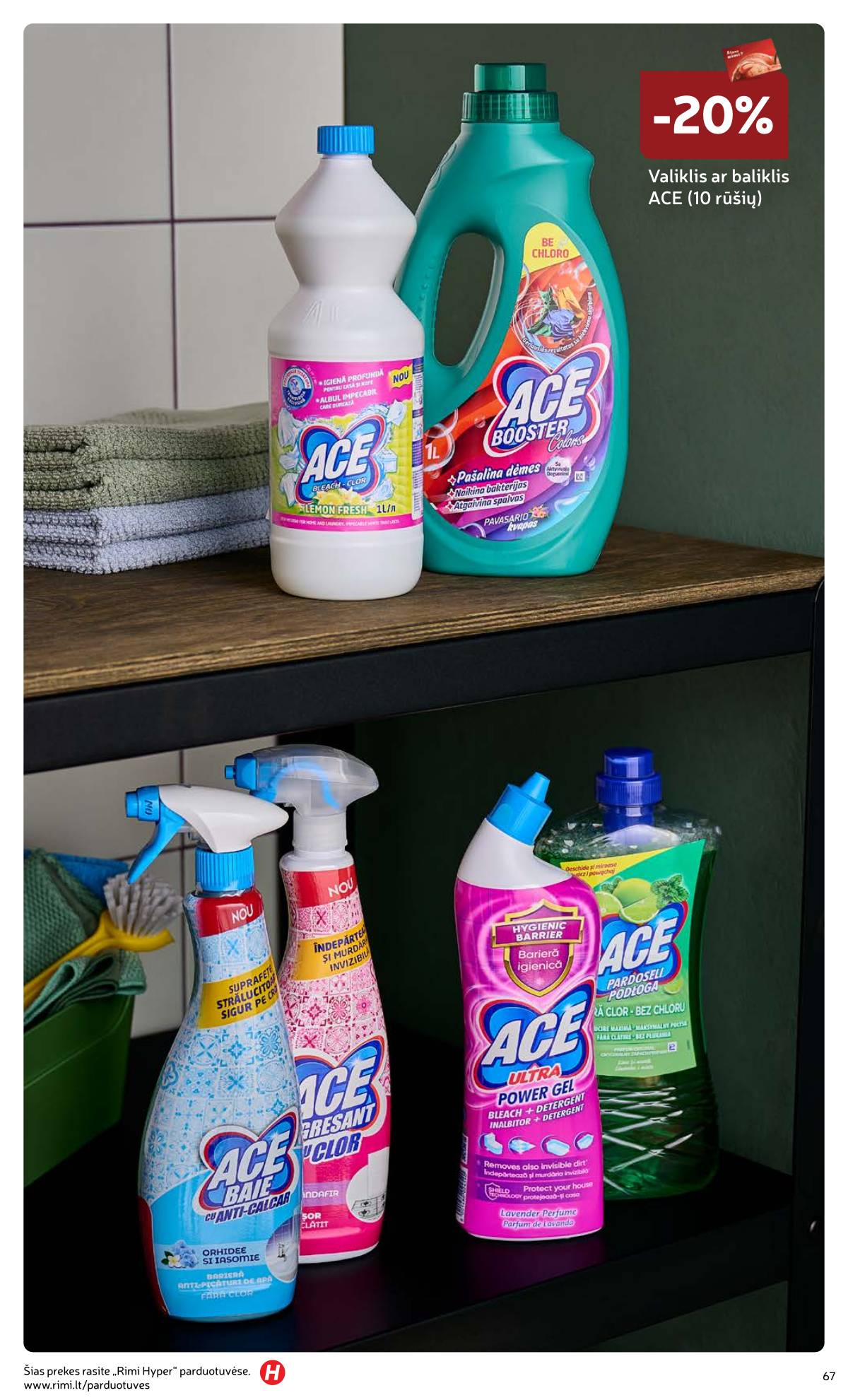 Rimi - Žiemos ŠVENČIŲ maisto prekių katalogas 2025 67 puslapis