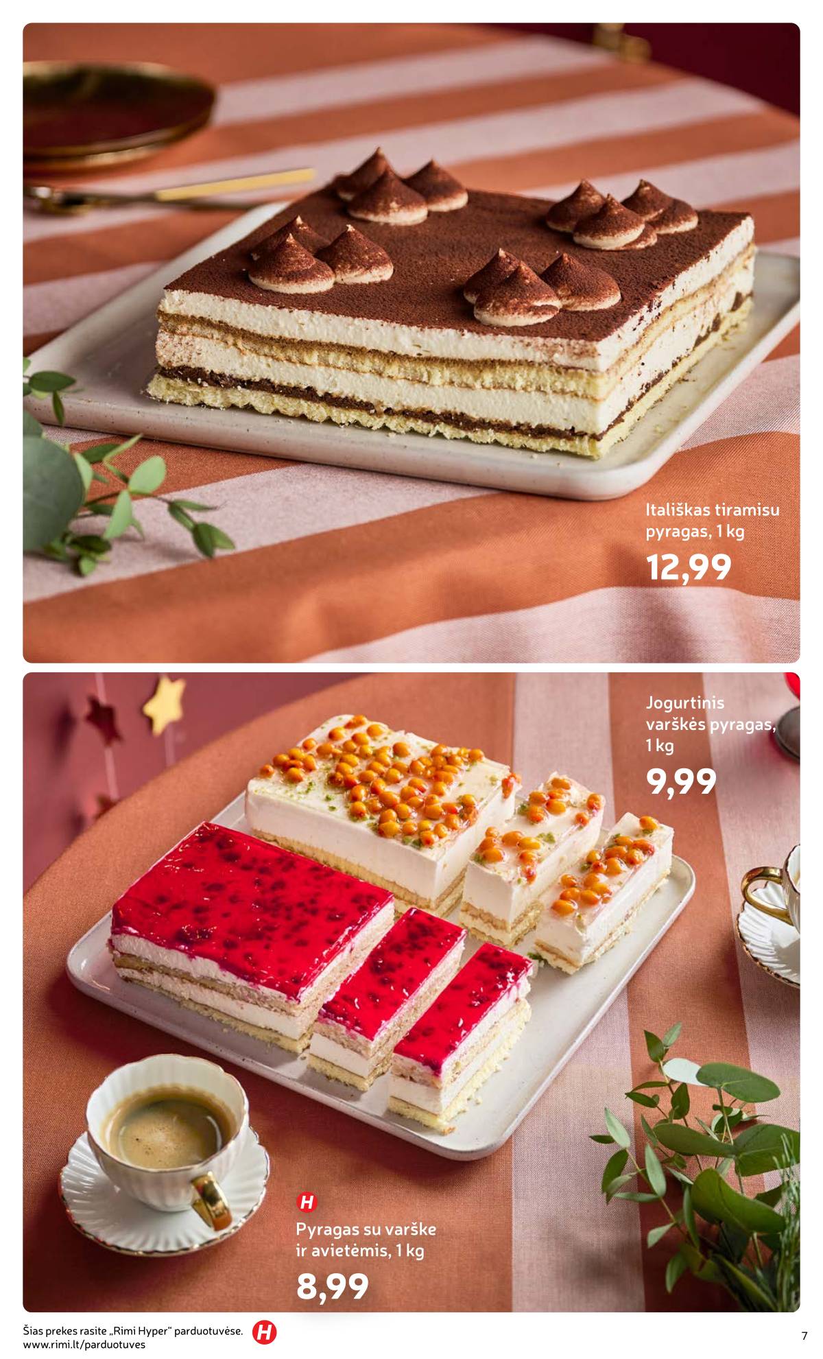 Rimi - Žiemos ŠVENČIŲ maisto prekių katalogas 2025 7 puslapis