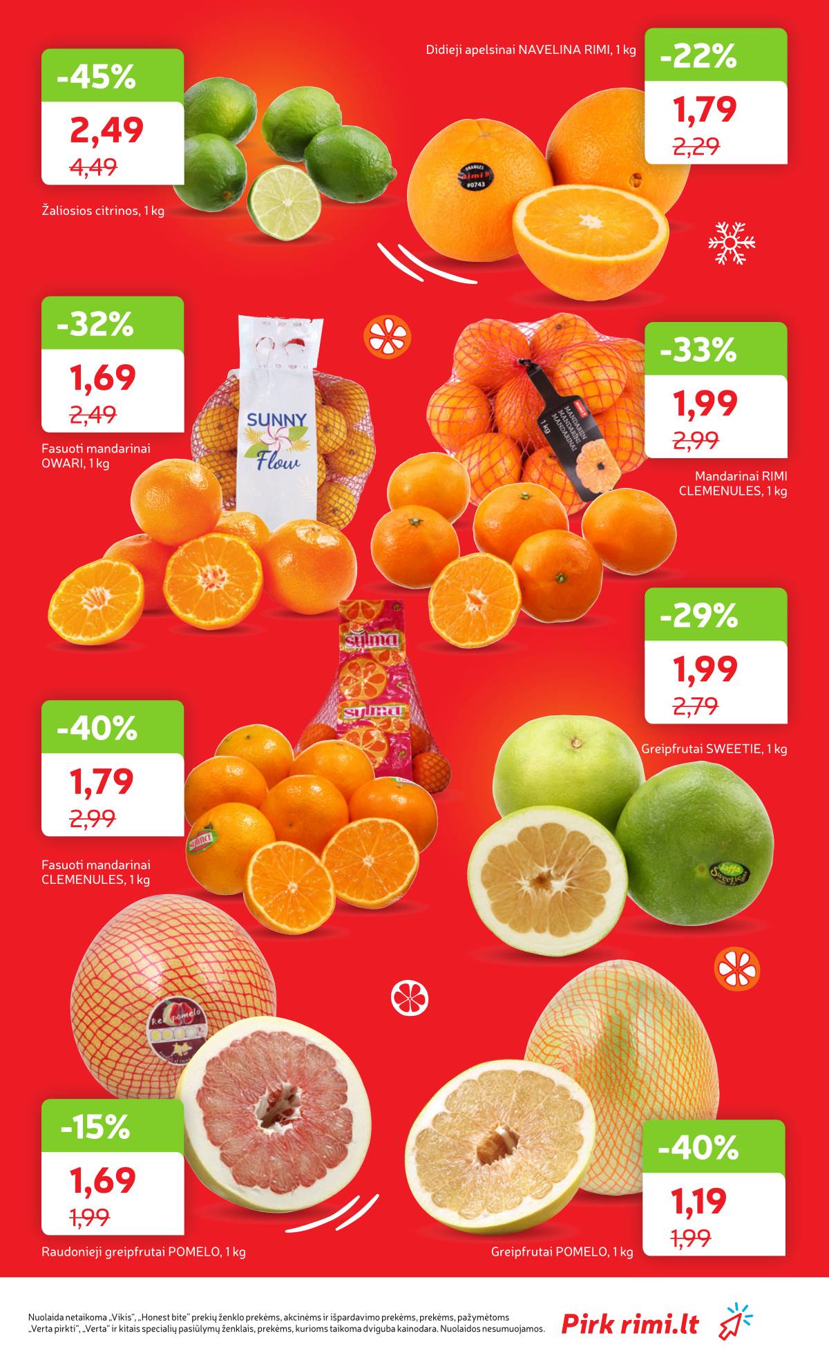 Rimi - RIMI Savaitinis akcijų leidinys | 2025-12-09 - 2025-12-15 15 puslapis