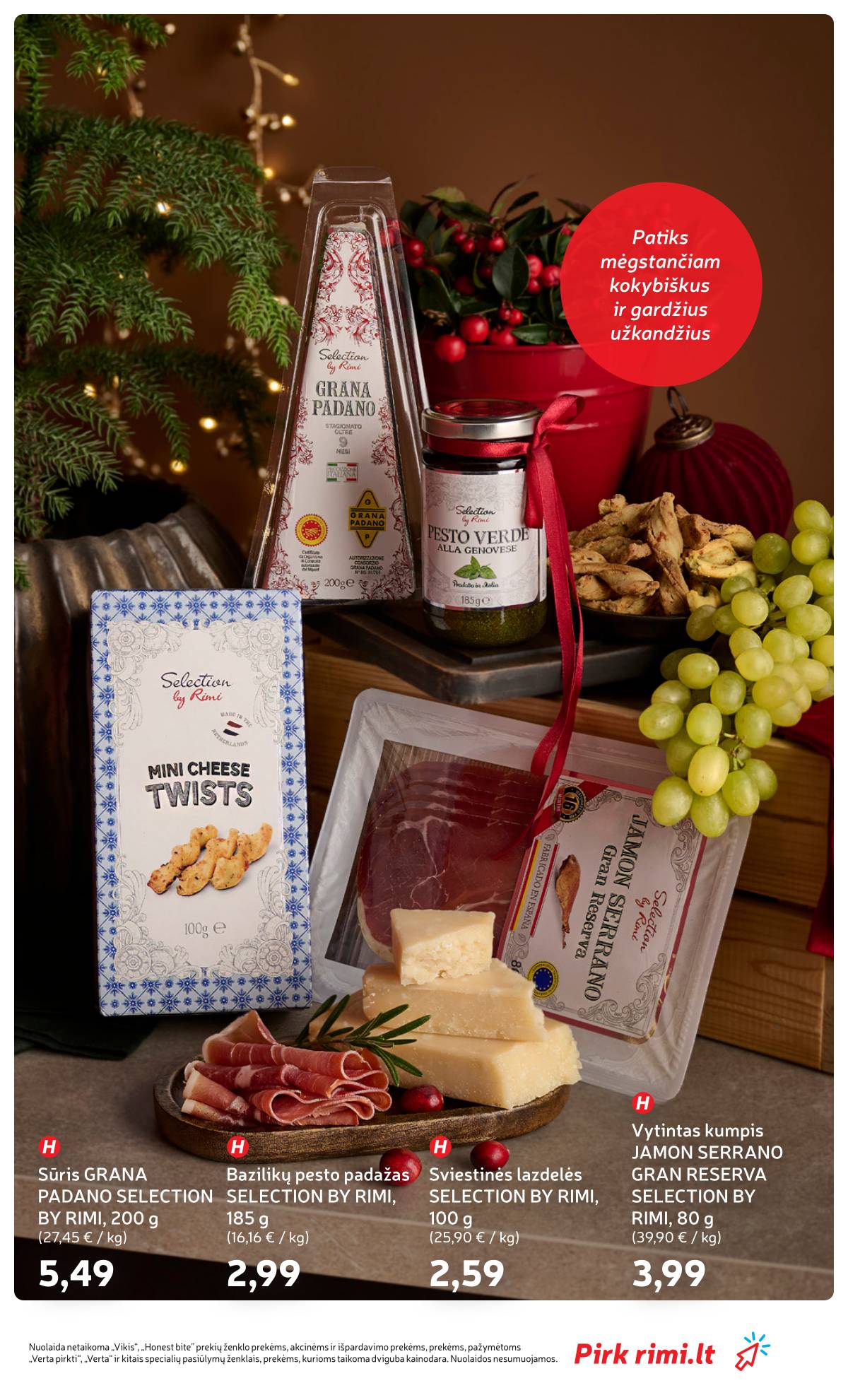 Rimi - RIMI Savaitinis akcijų leidinys | 2025-12-09 - 2025-12-15 23 puslapis