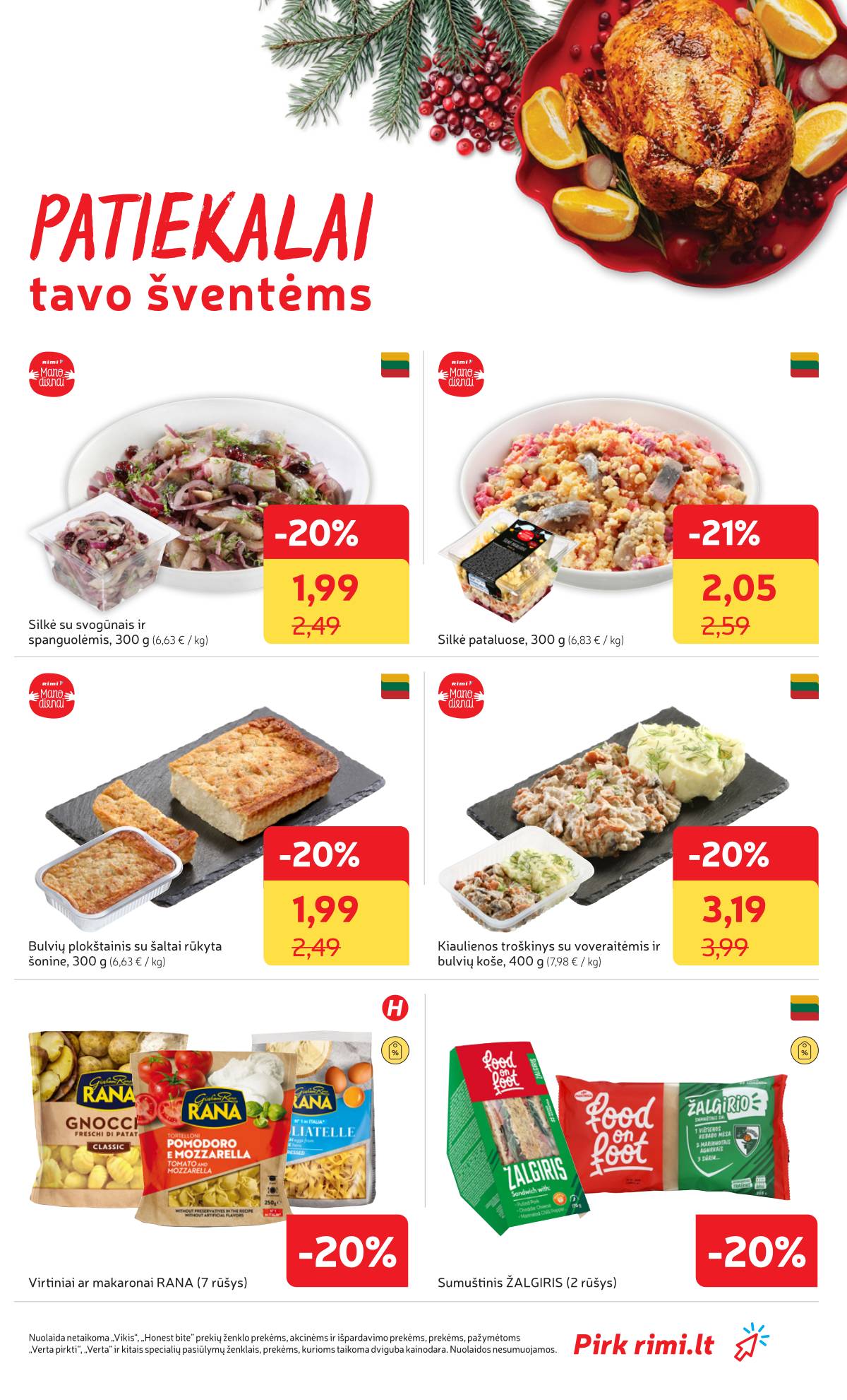 Rimi - RIMI Savaitinis akcijų leidinys | 2025-12-09 - 2025-12-15 25 puslapis