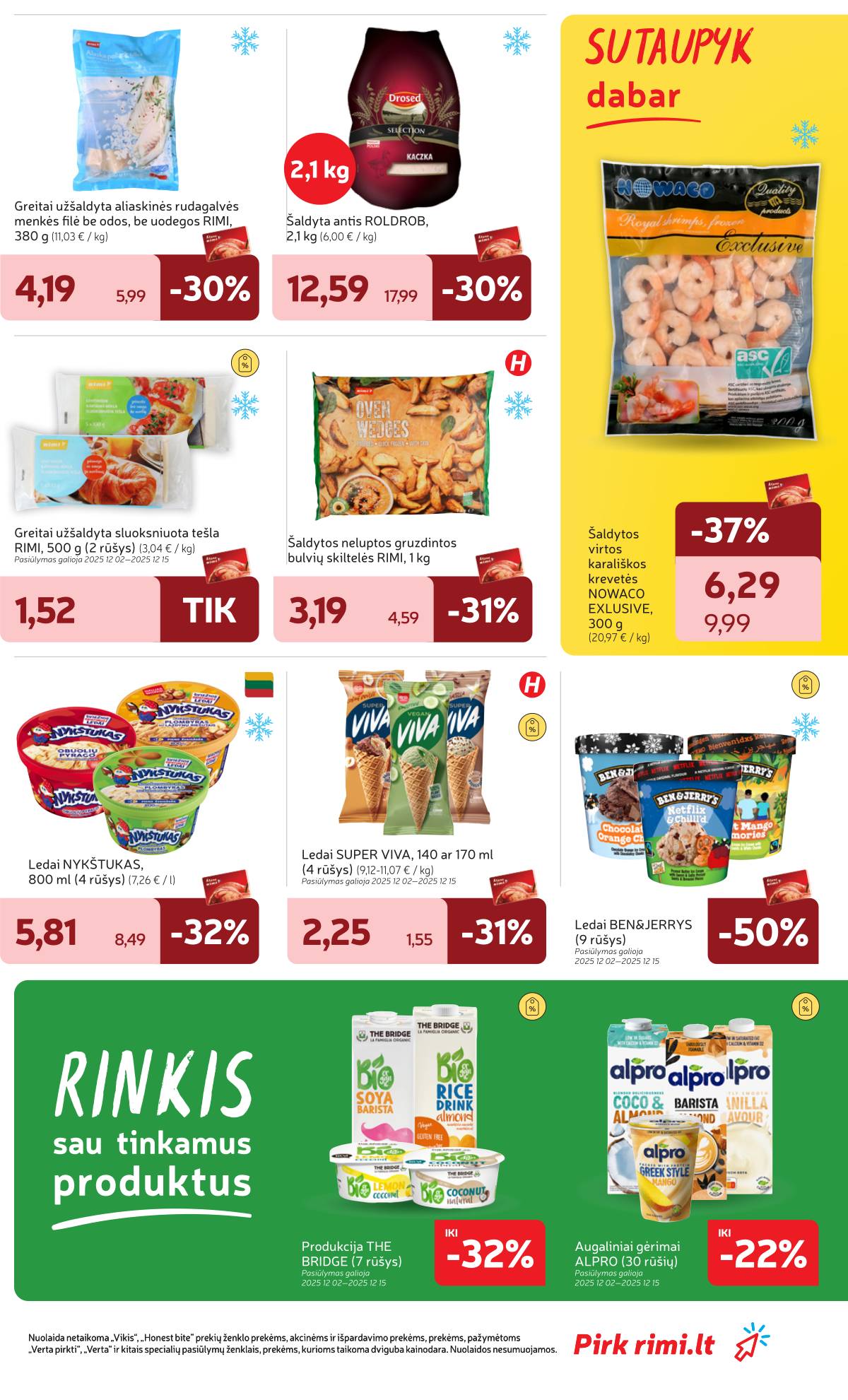 Rimi - RIMI Savaitinis akcijų leidinys | 2025-12-09 - 2025-12-15 29 puslapis