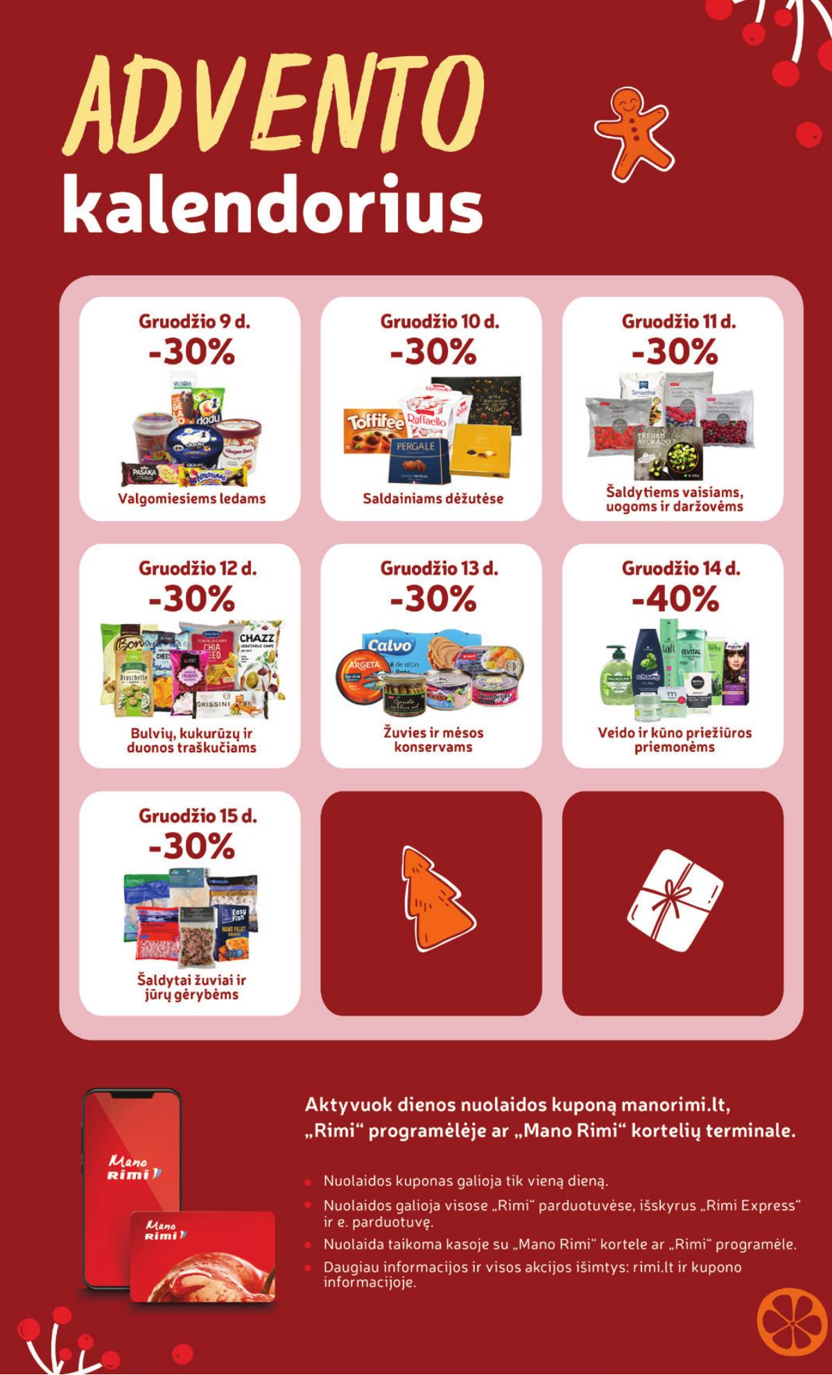 Rimi - RIMI Savaitinis akcijų leidinys | 2025-12-09 - 2025-12-15 31 puslapis