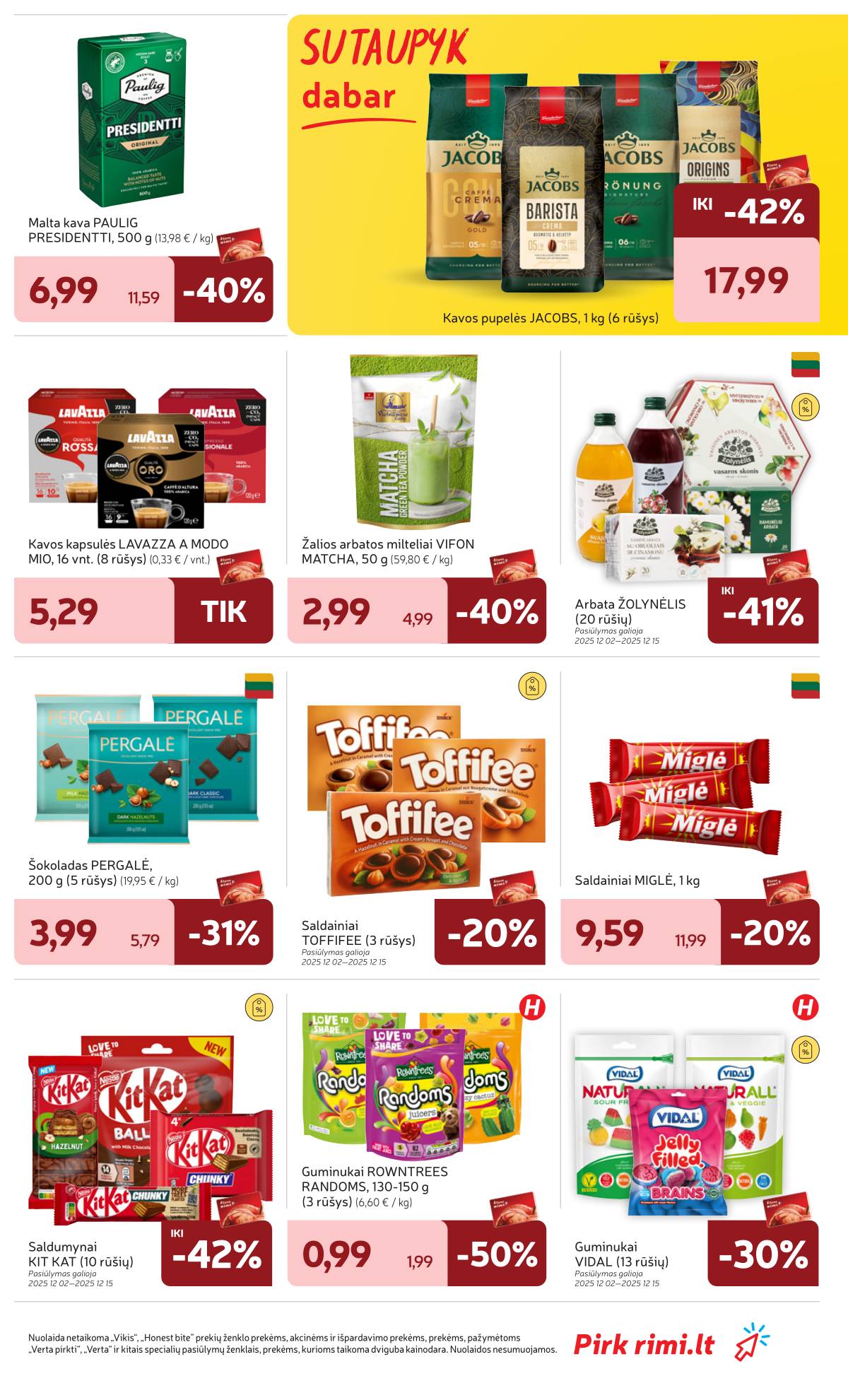 Rimi - RIMI Savaitinis akcijų leidinys | 2025-12-09 - 2025-12-15 35 puslapis