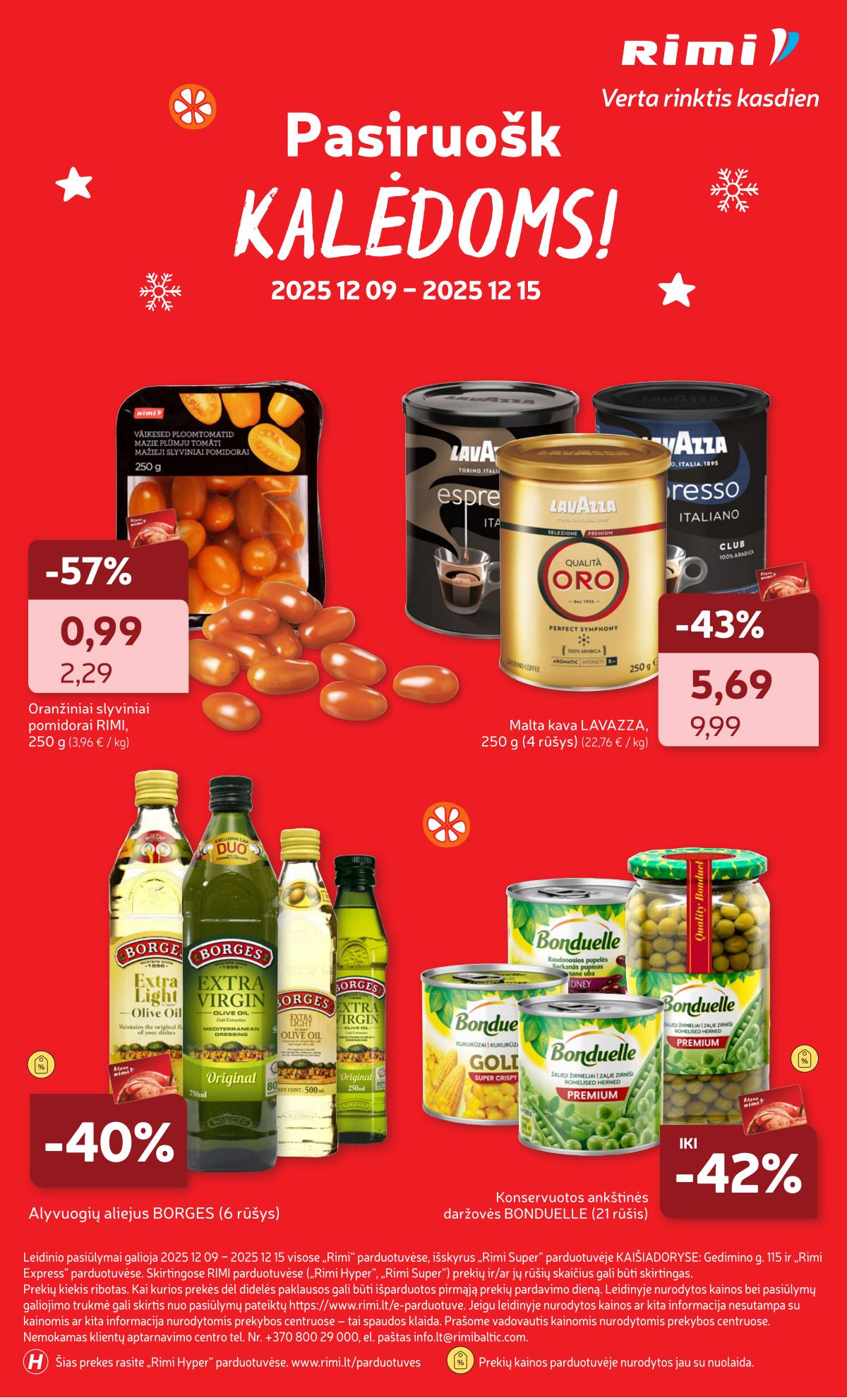Rimi - RIMI Savaitinis akcijų leidinys | 2025-12-09 - 2025-12-15 45 puslapis