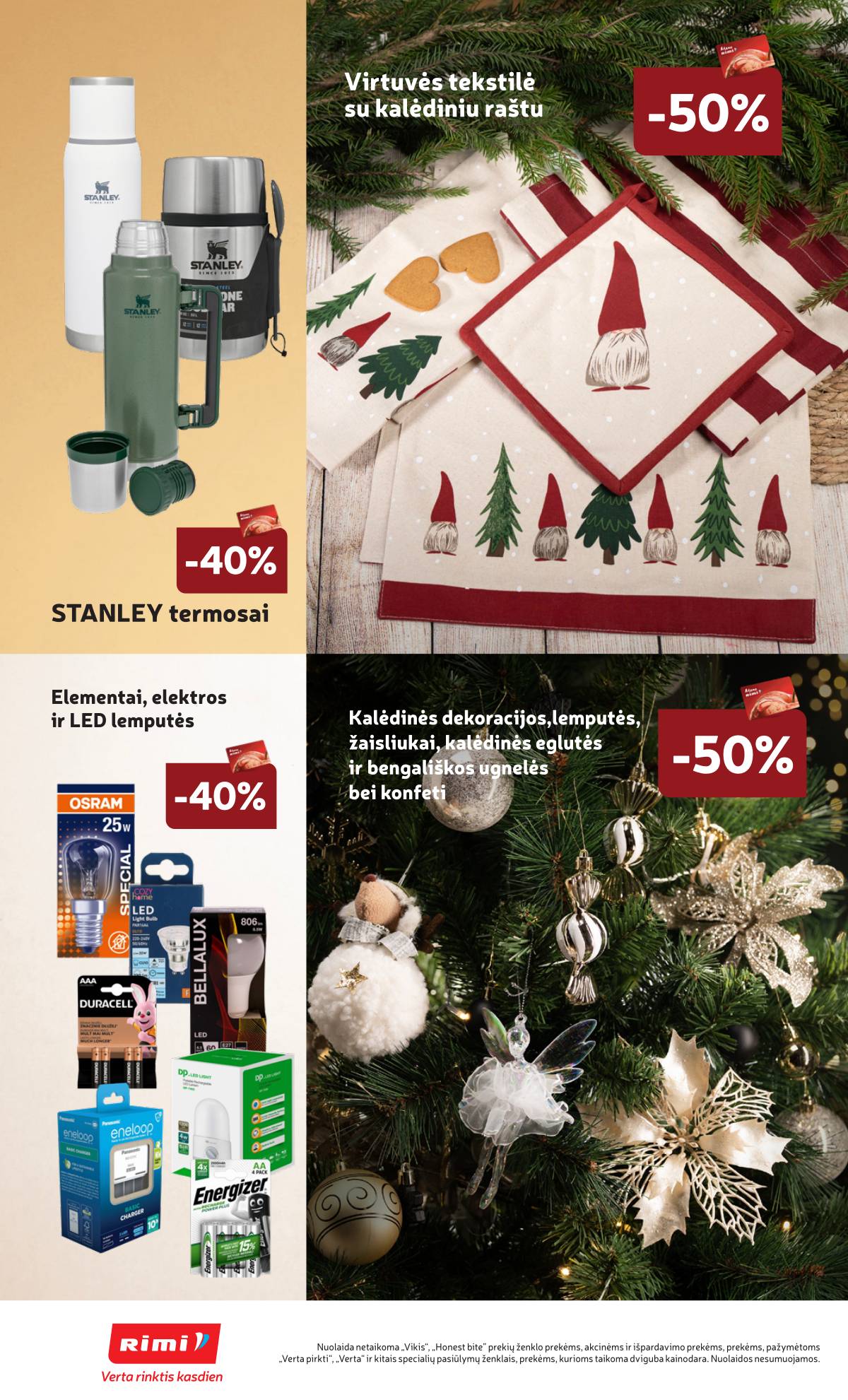 Rimi - RIMI Savaitinis akcijų leidinys | 2025-12-09 - 2025-12-15 6 puslapis