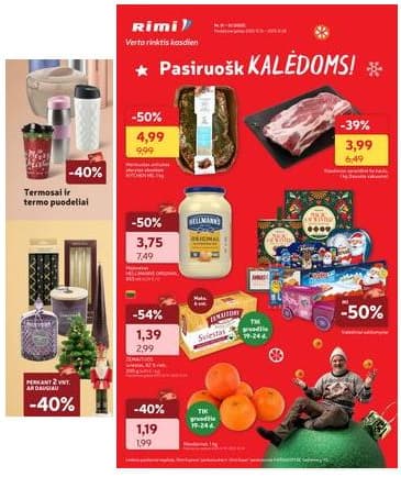 Rimi - RIMI Savaitinis akcijų leidinys Nr. 51-52 | 2025-12-16 - 2025-12-28 2025-12-16 – 2025-12-28