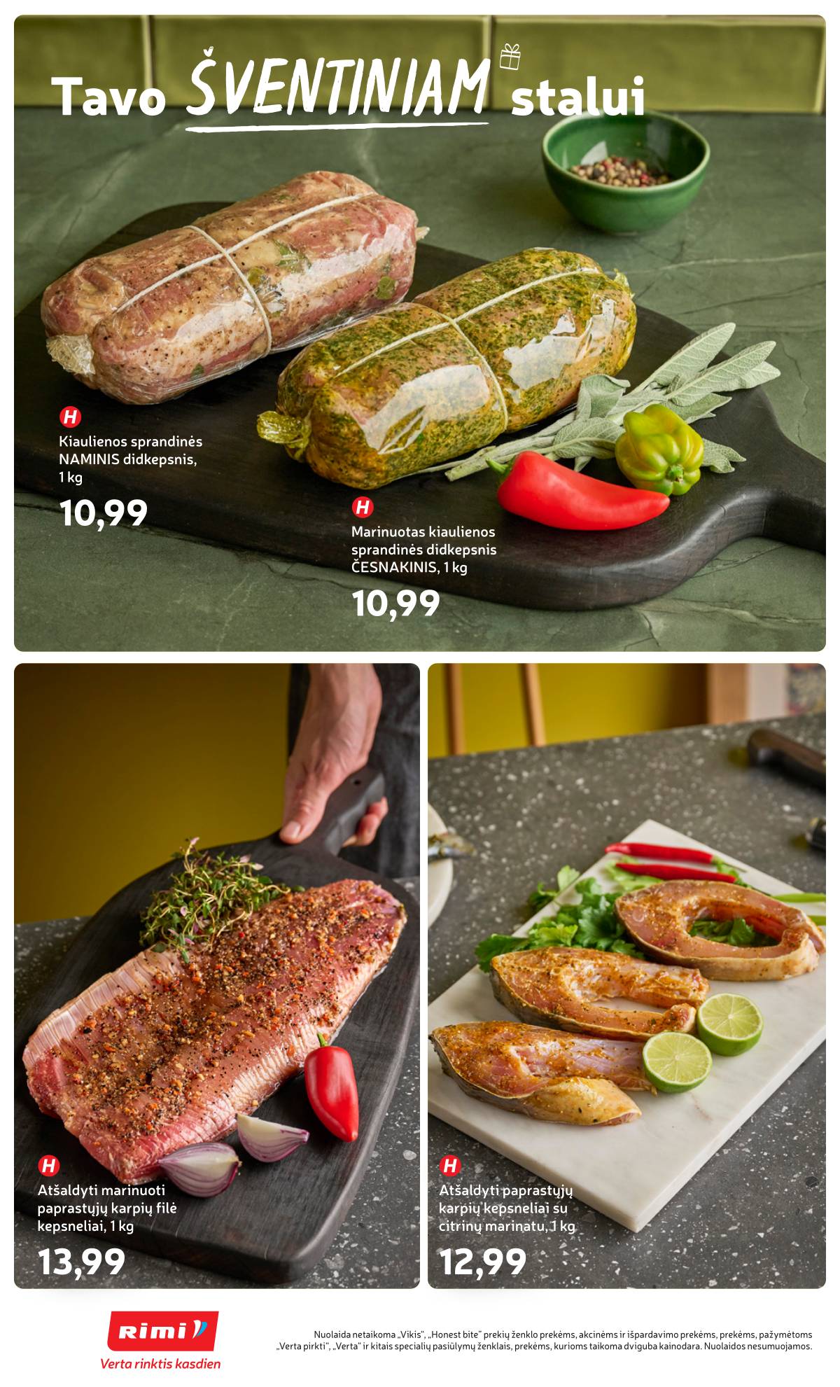 Rimi - RIMI Savaitinis akcijų leidinys Nr. 51-52 | 2025-12-16 - 2025-12-28 14 puslapis