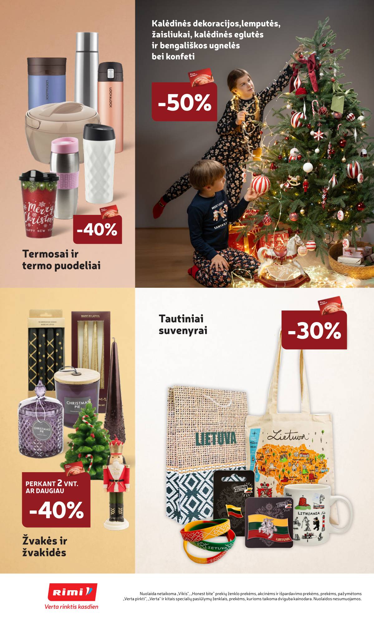 Rimi - RIMI Savaitinis akcijų leidinys Nr. 51-52 | 2025-12-16 - 2025-12-28 2 puslapis