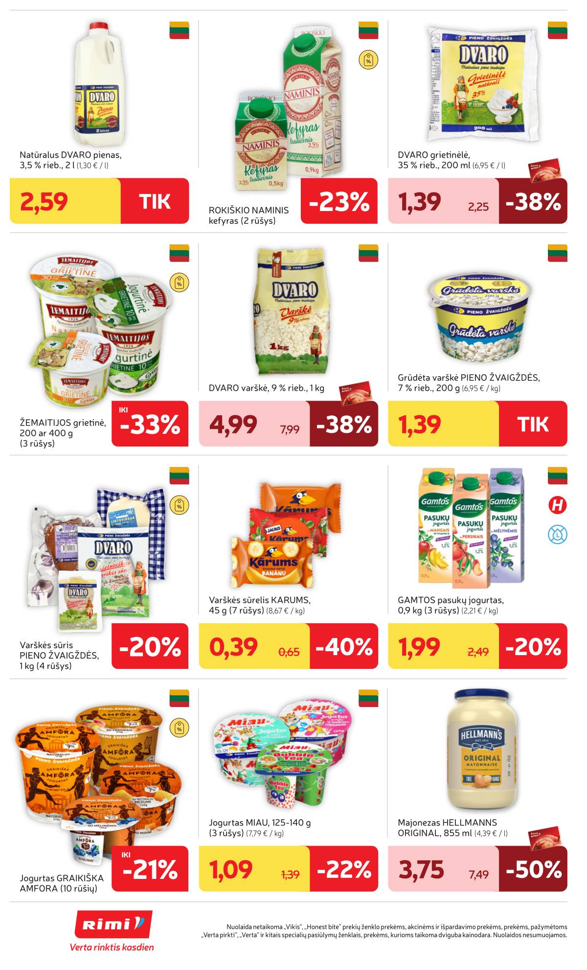 Rimi - RIMI Savaitinis akcijų leidinys Nr. 51-52 | 2025-12-16 - 2025-12-28 22 puslapis