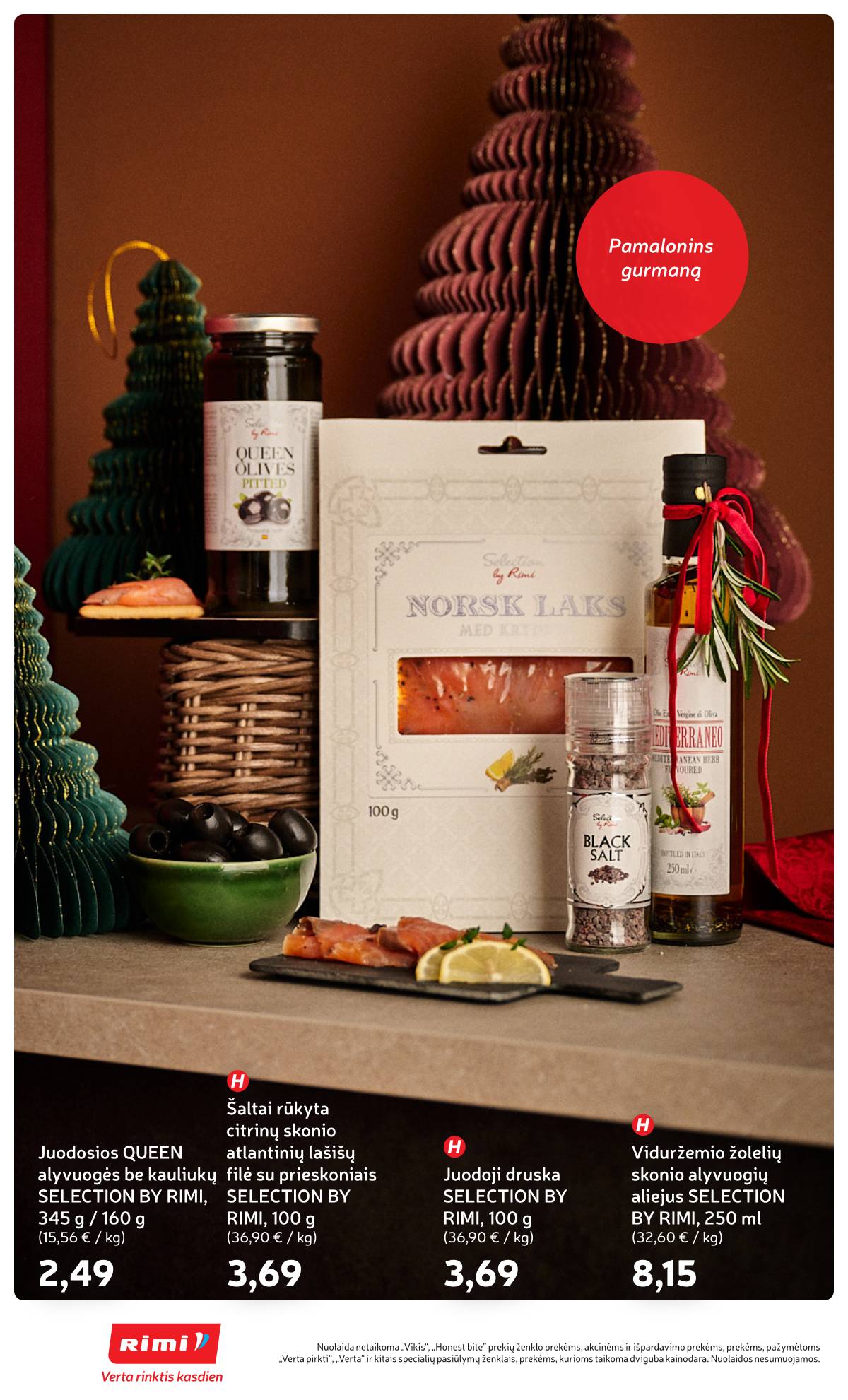 Rimi - RIMI Savaitinis akcijų leidinys Nr. 51-52 | 2025-12-16 - 2025-12-28 30 puslapis