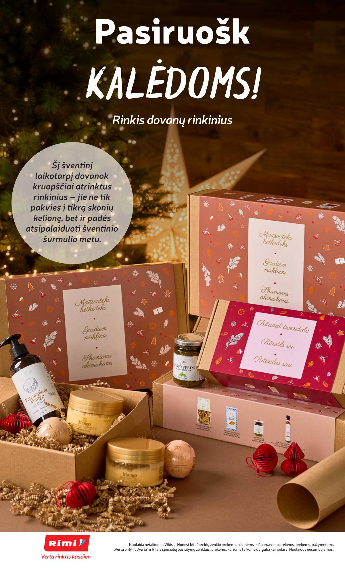 Rimi - RIMI Savaitinis akcijų leidinys Nr. 51-52 | 2025-12-16 - 2025-12-28 32 puslapis