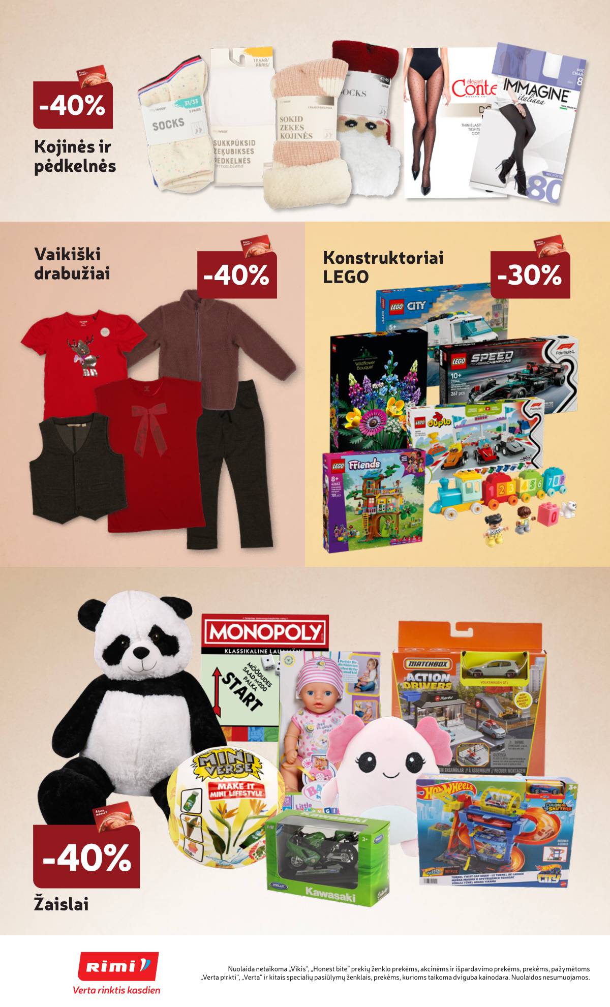 Rimi - RIMI Savaitinis akcijų leidinys Nr. 51-52 | 2025-12-16 - 2025-12-28 4 puslapis