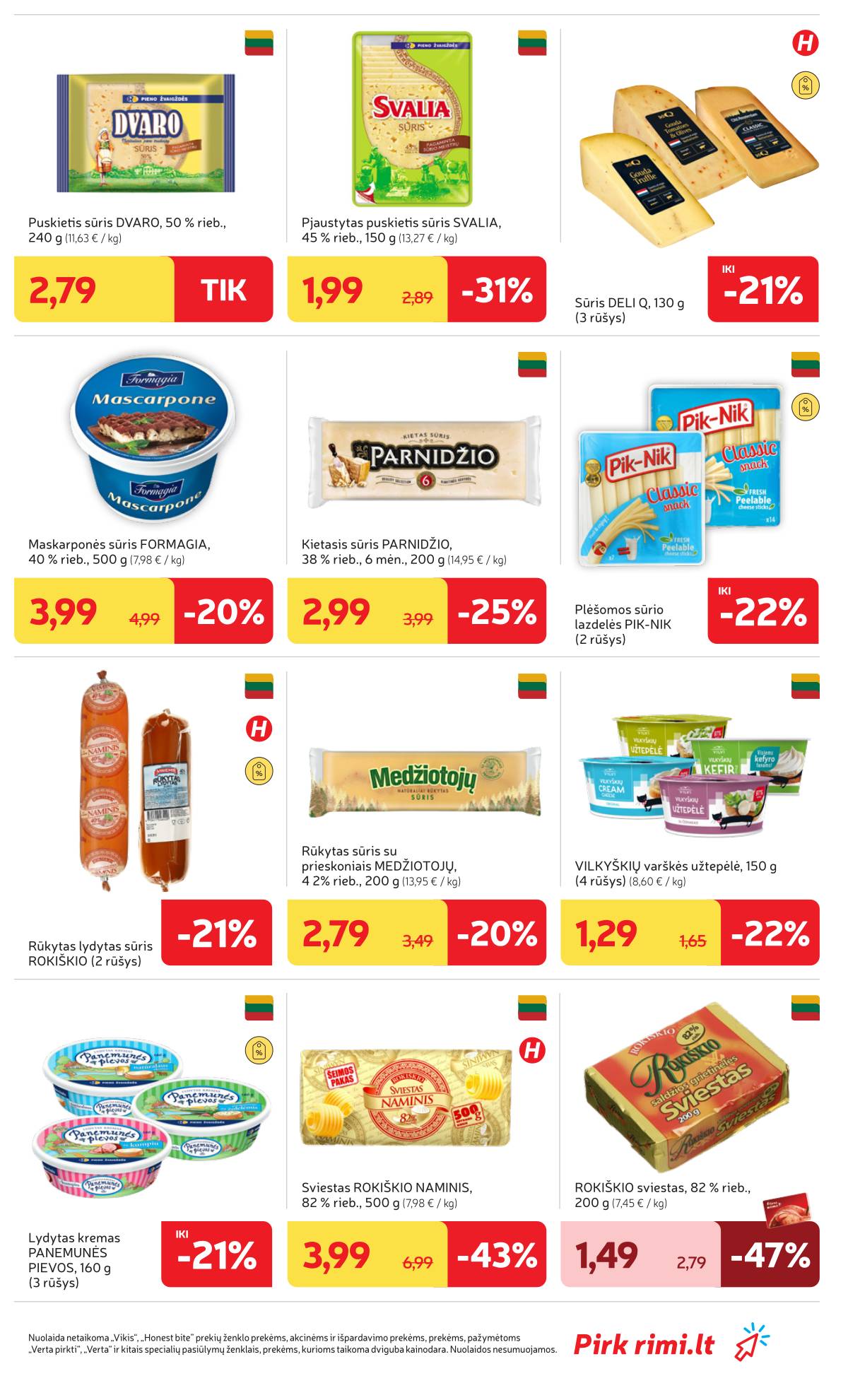 Rimi - RIMI Savaitinis akcijų leidinys Nr. 01 | 2025-12-29 - 2026-01-05 15 puslapis