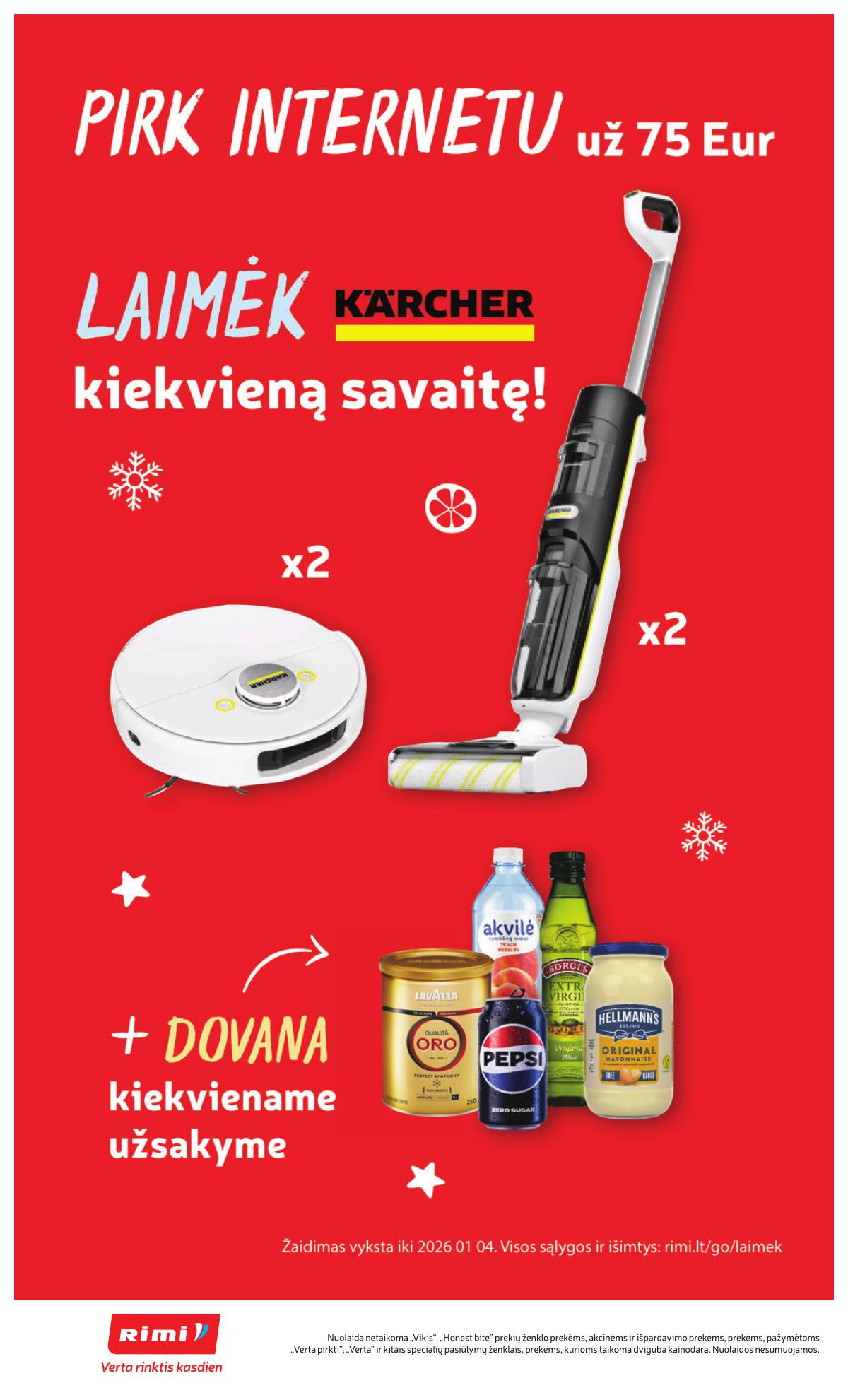 Rimi - RIMI Savaitinis akcijų leidinys Nr. 01 | 2025-12-29 - 2026-01-05 16 puslapis