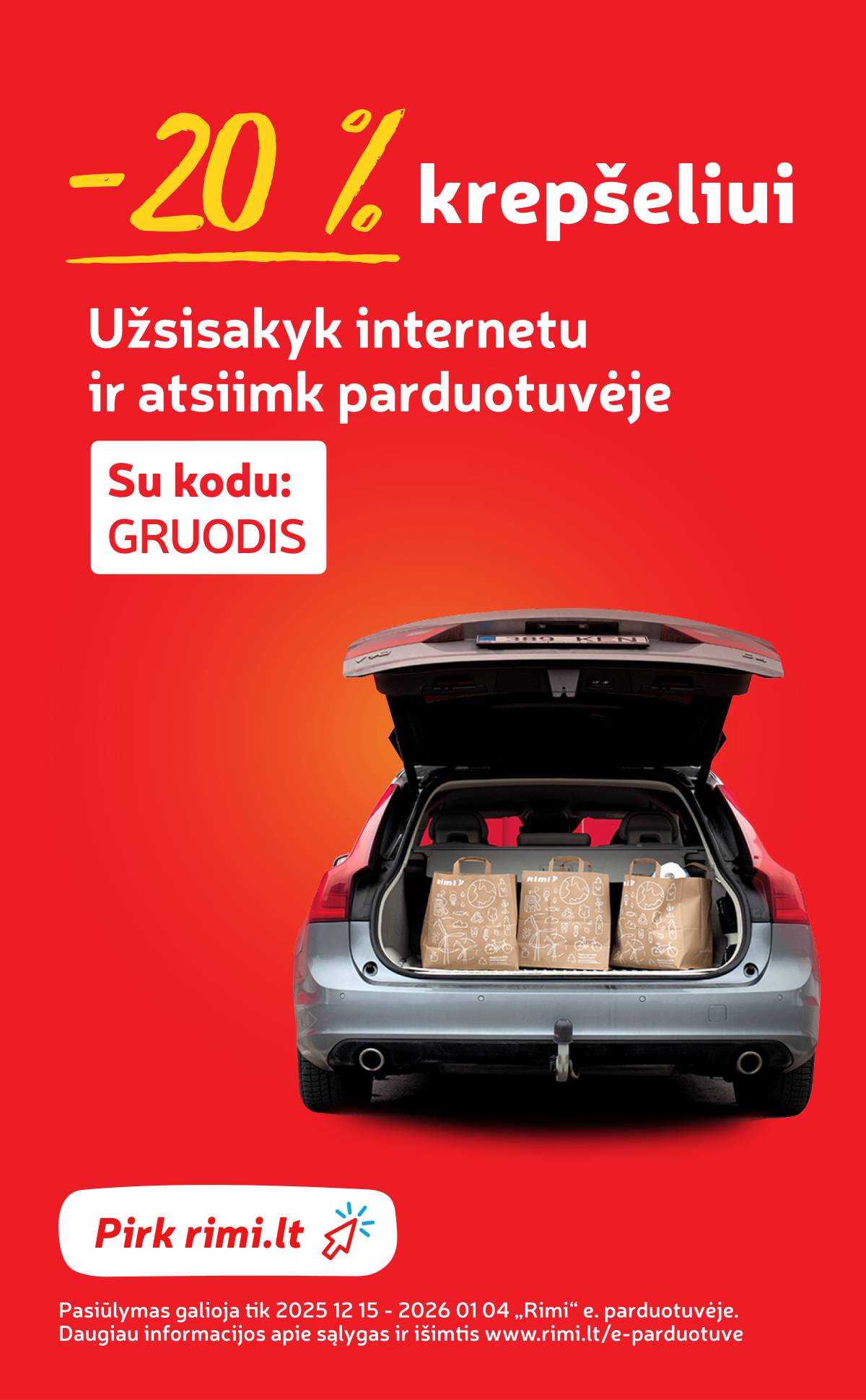 Rimi - RIMI Savaitinis akcijų leidinys Nr. 01 | 2025-12-29 - 2026-01-05 26 puslapis