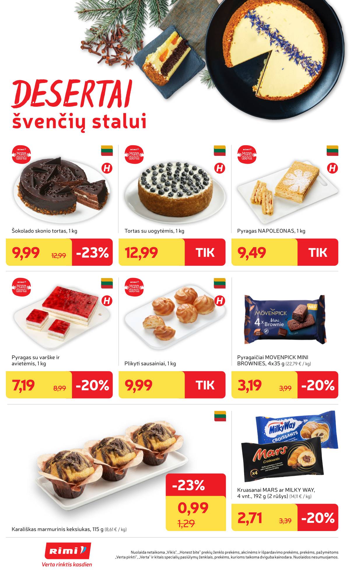 Rimi - RIMI Savaitinis akcijų leidinys Nr. 01 | 2025-12-29 - 2026-01-05 8 puslapis