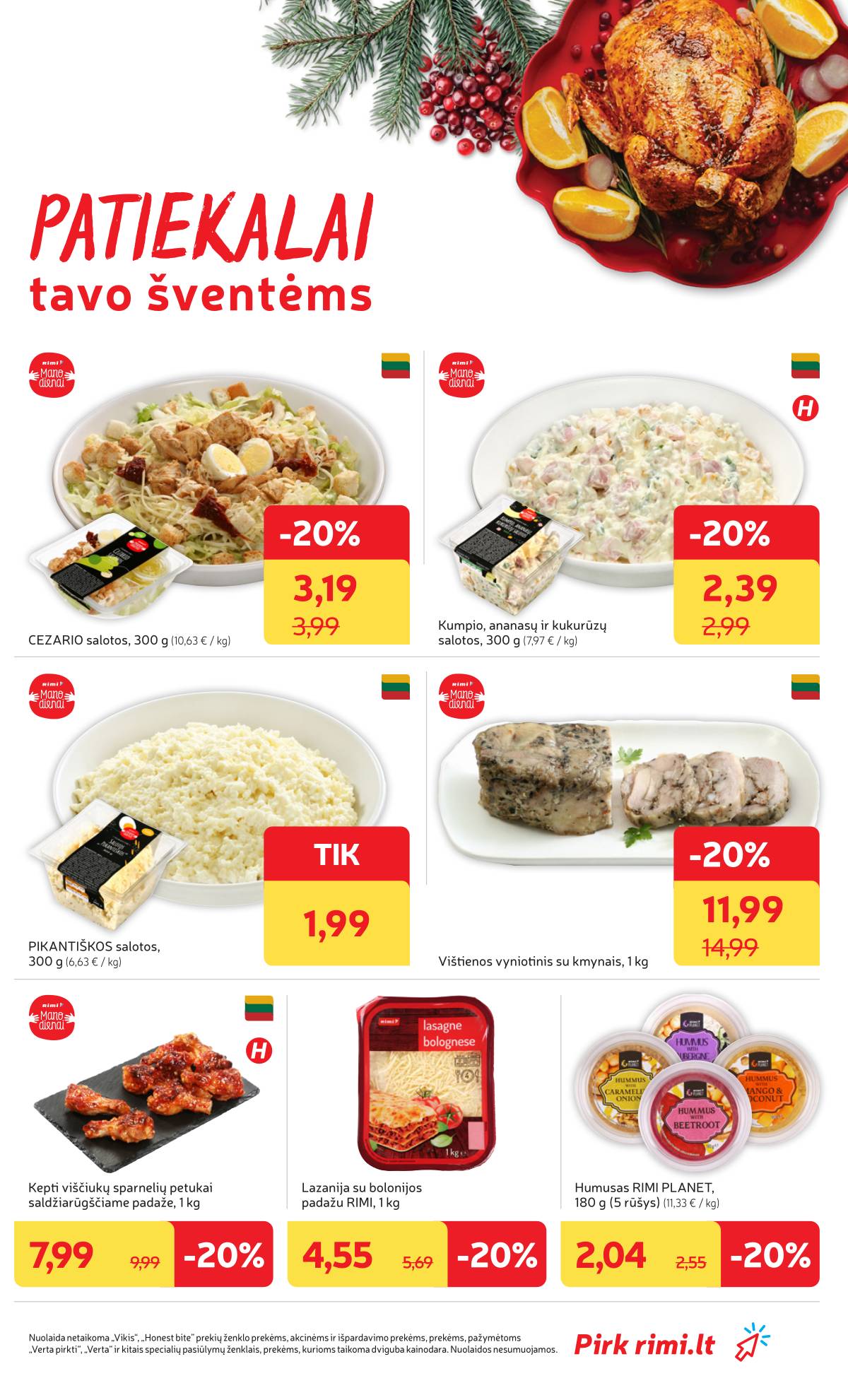 Rimi - RIMI Savaitinis akcijų leidinys Nr. 01 | 2025-12-29 - 2026-01-05 9 puslapis