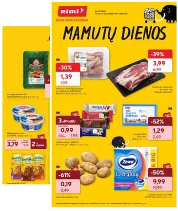 Rimi - RIMI Savaitinis akcijų leidinys Nr. 02 | 2026-01-06 - 2026-01-12 2026-01-06 – 2026-01-12