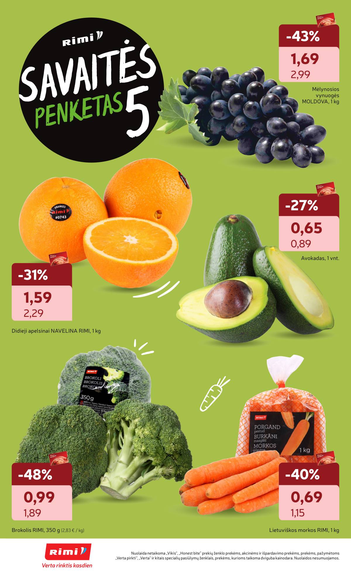 Rimi - RIMI Savaitinis akcijų leidinys Nr. 02 | 2026-01-06 - 2026-01-12 10 puslapis