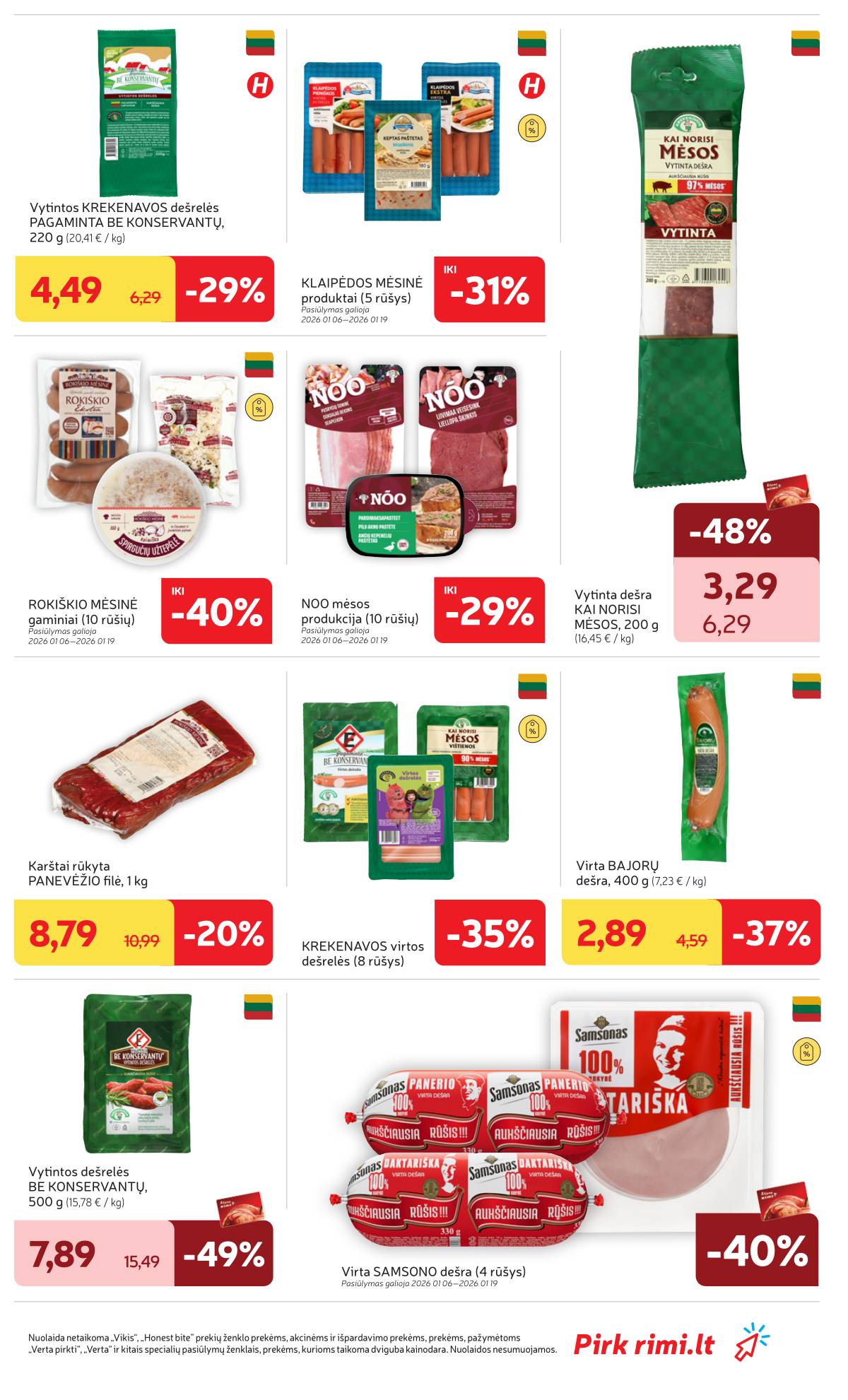 Rimi - RIMI Savaitinis akcijų leidinys Nr. 02 | 2026-01-06 - 2026-01-12 15 puslapis