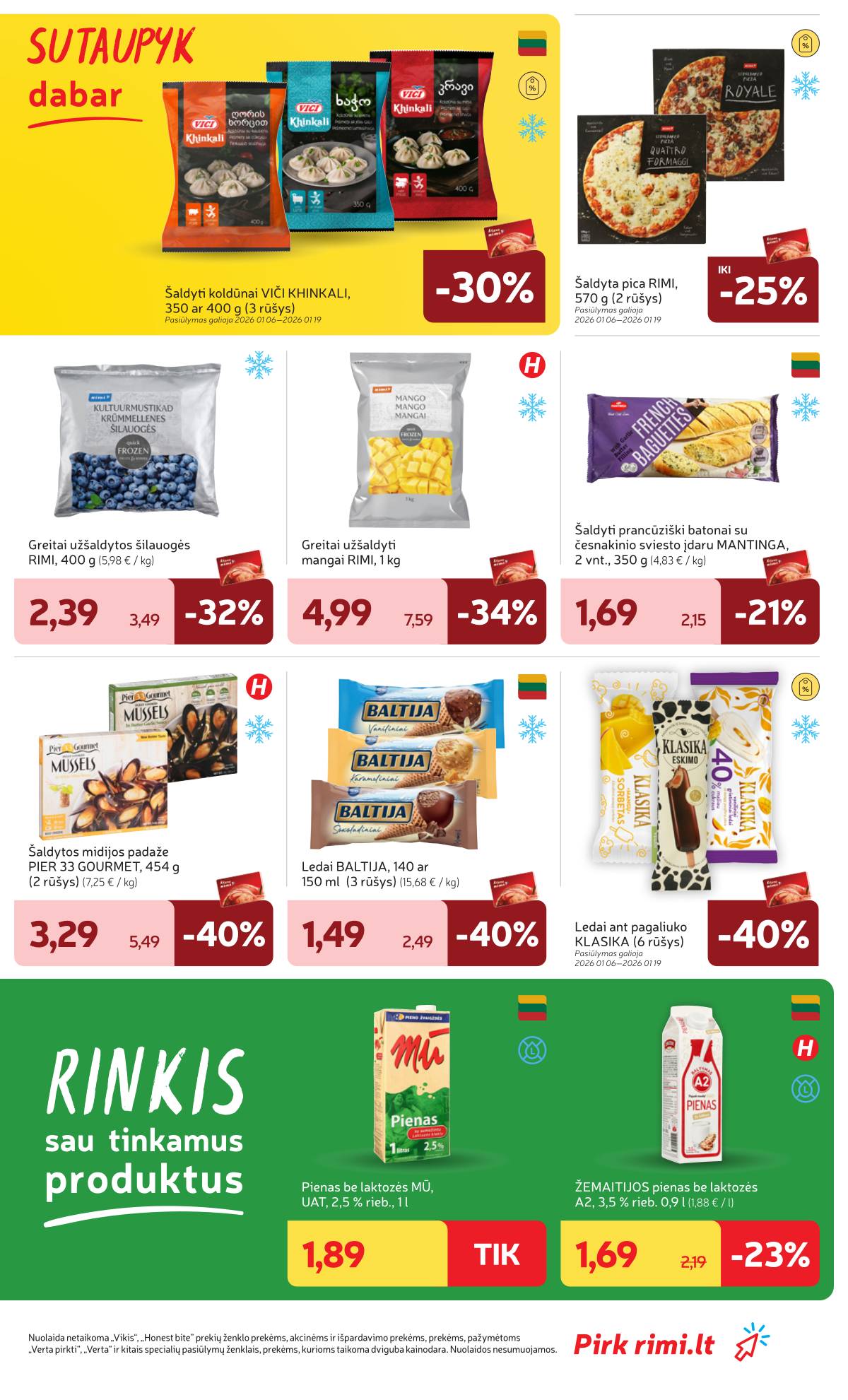 Rimi - RIMI Savaitinis akcijų leidinys Nr. 02 | 2026-01-06 - 2026-01-12 17 puslapis