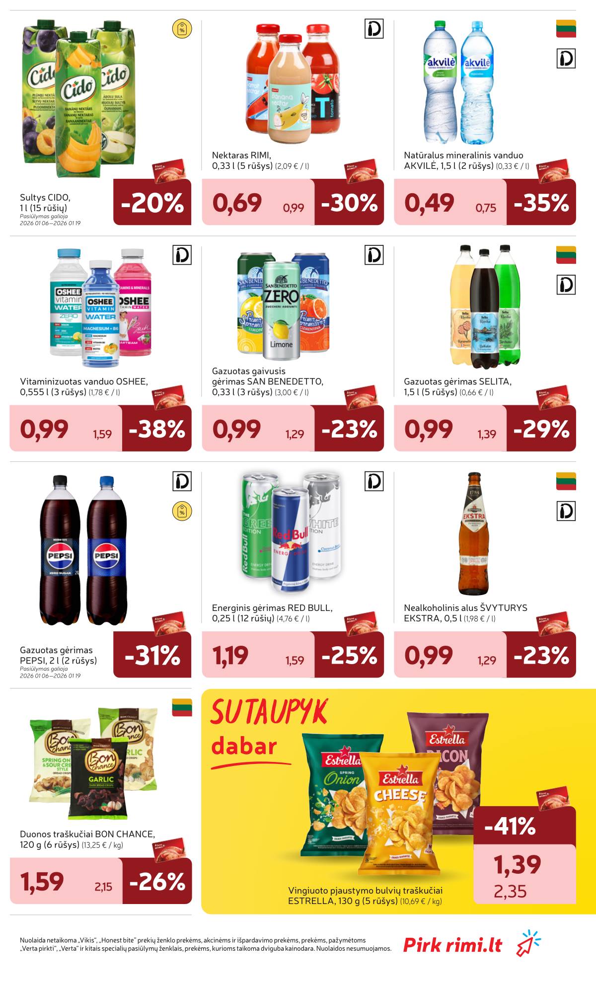 Rimi - RIMI Savaitinis akcijų leidinys Nr. 02 | 2026-01-06 - 2026-01-12 25 puslapis