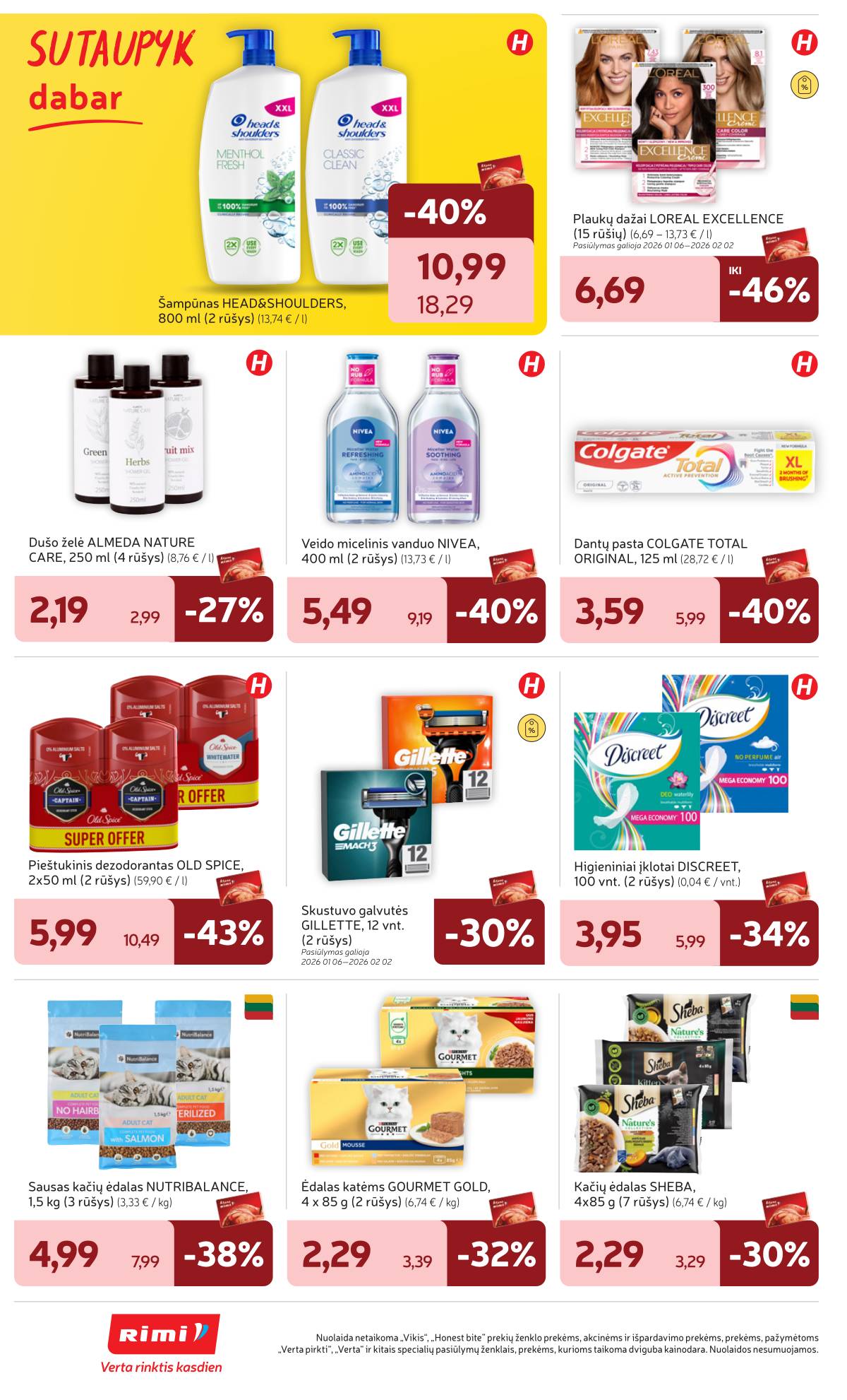 Rimi - RIMI Savaitinis akcijų leidinys Nr. 02 | 2026-01-06 - 2026-01-12 26 puslapis