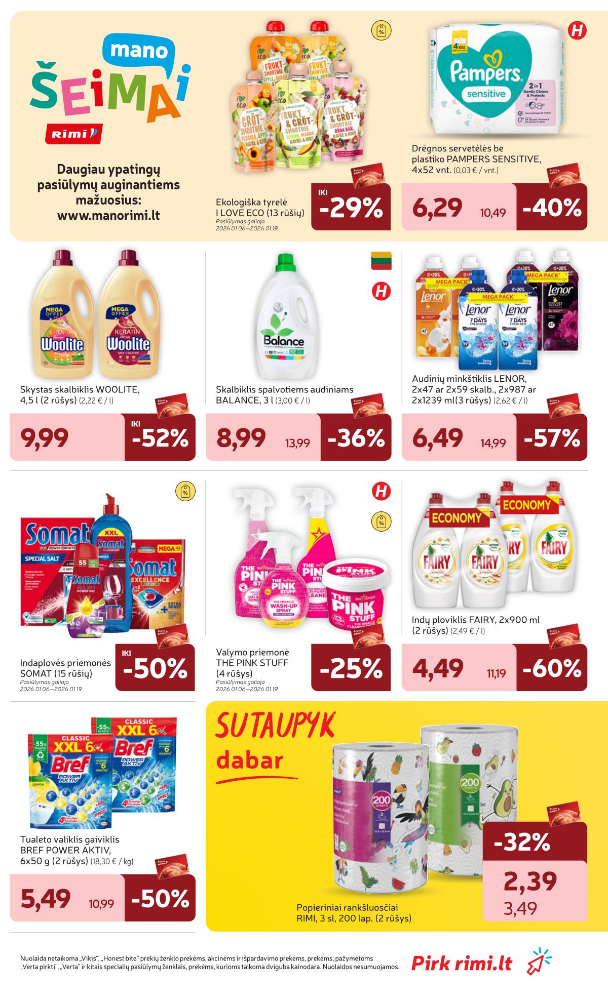 Rimi - RIMI Savaitinis akcijų leidinys Nr. 02 | 2026-01-06 - 2026-01-12 27 puslapis