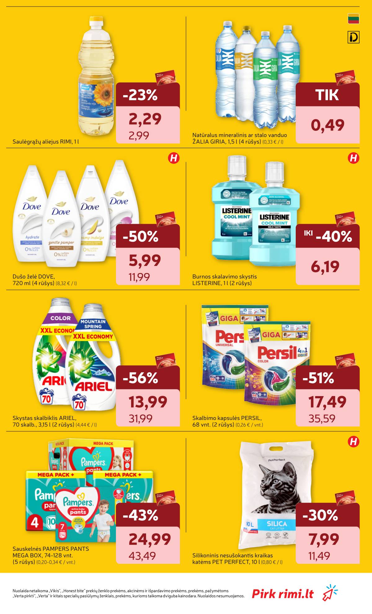 Rimi - RIMI Savaitinis akcijų leidinys Nr. 02 | 2026-01-06 - 2026-01-12 3 puslapis