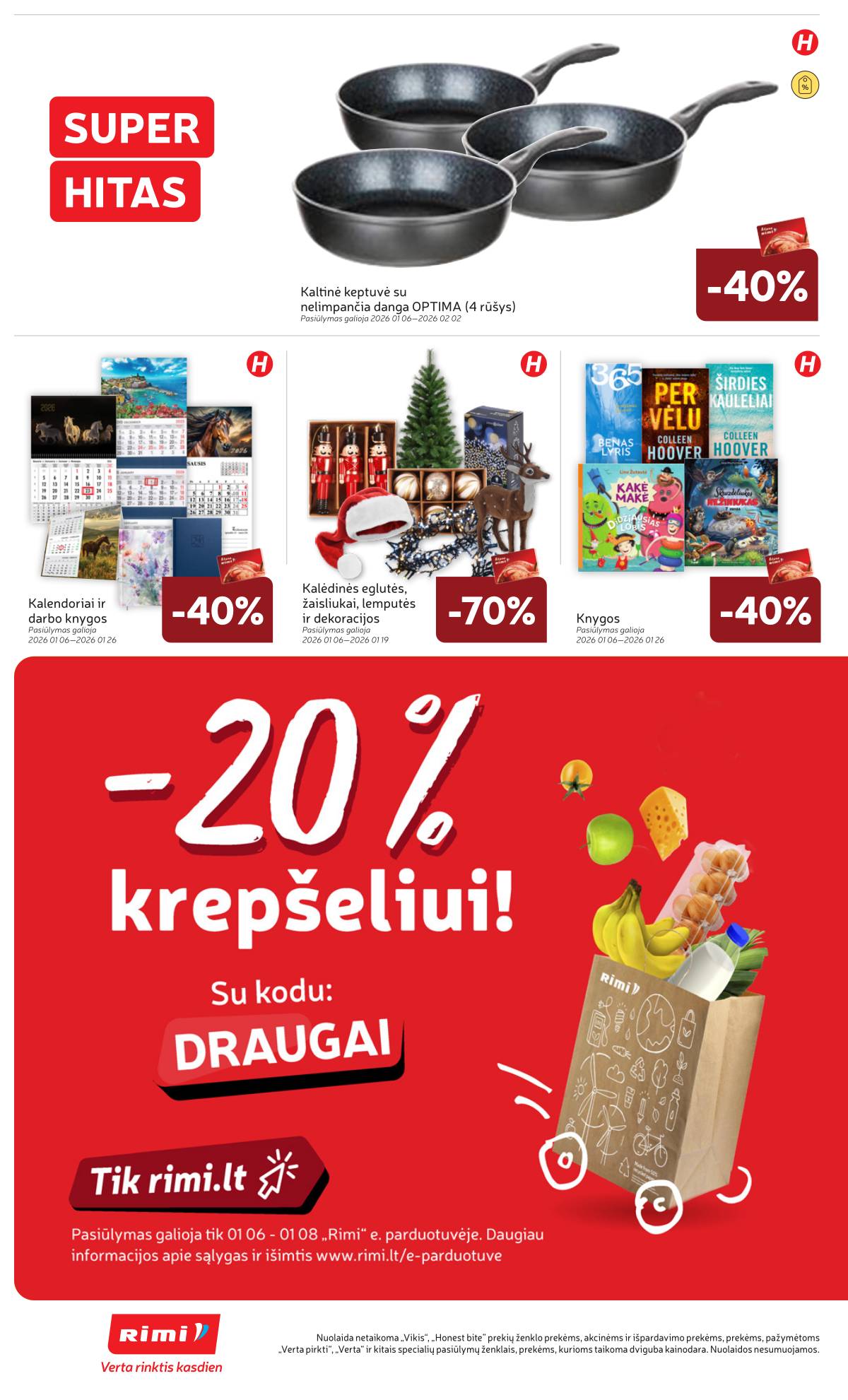 Rimi - RIMI Savaitinis akcijų leidinys Nr. 02 | 2026-01-06 - 2026-01-12 30 puslapis