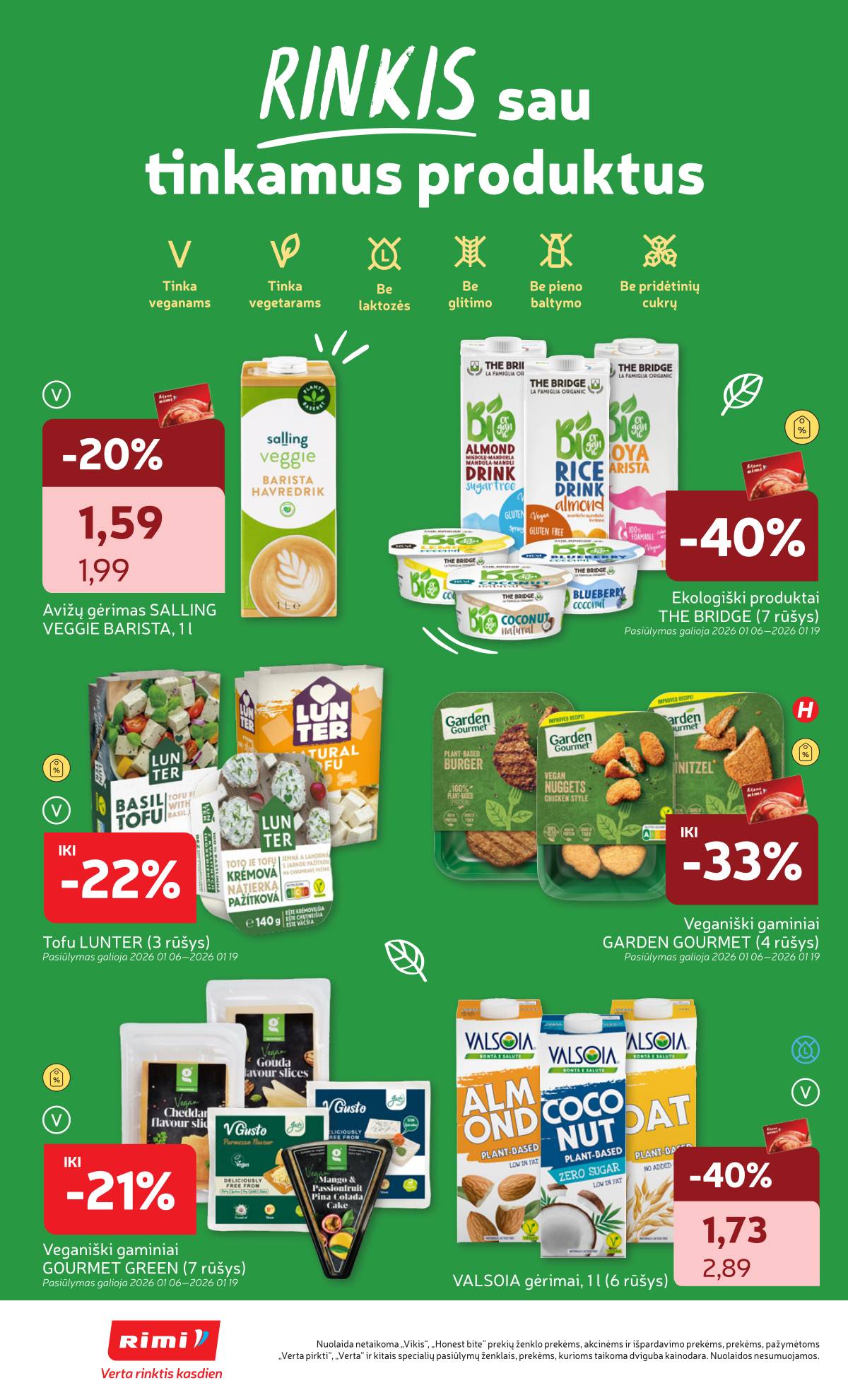 Rimi - RIMI Savaitinis akcijų leidinys Nr. 02 | 2026-01-06 - 2026-01-12 4 puslapis