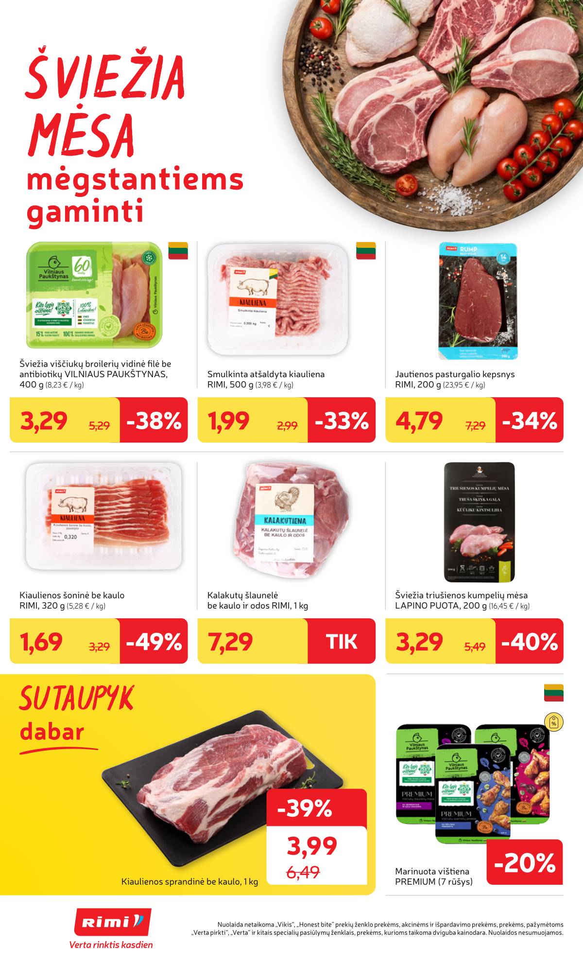 Rimi - RIMI Savaitinis akcijų leidinys Nr. 02 | 2026-01-06 - 2026-01-12 6 puslapis