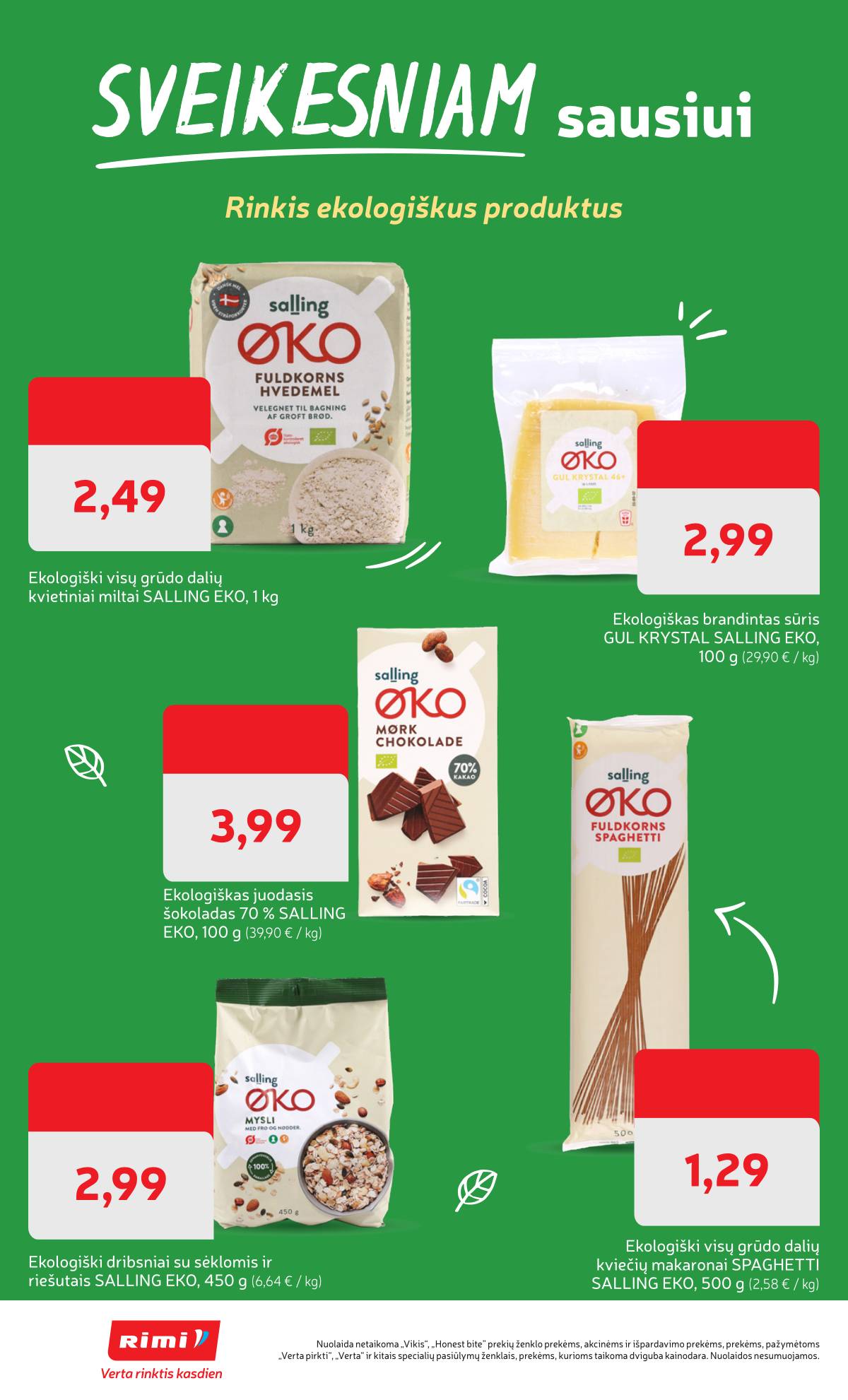 Rimi - RIMI Savaitinis akcijų leidinys Nr. 02 | 2026-01-06 - 2026-01-12 8 puslapis