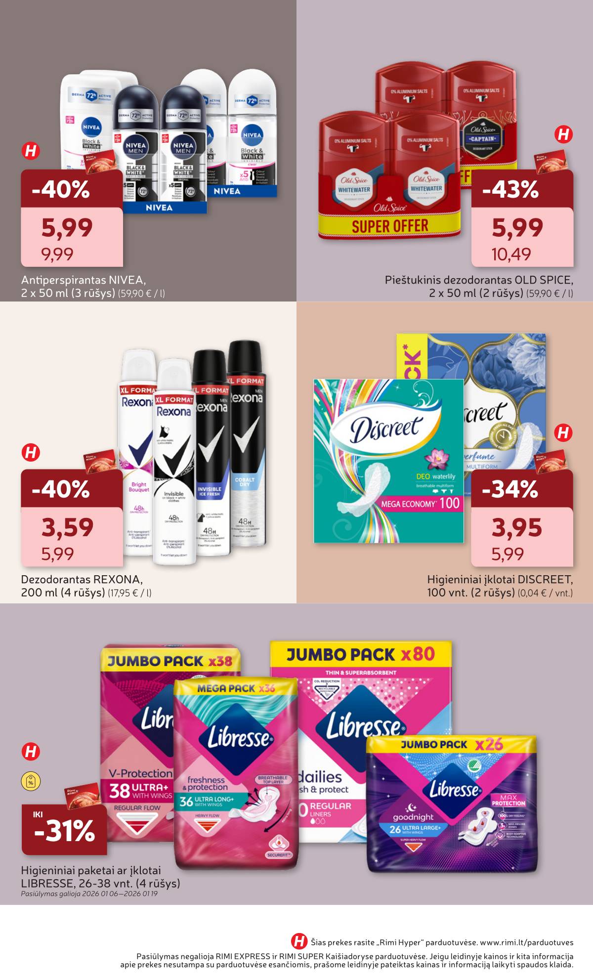 Rimi - RIMI GROŽIO prekių akcijų katalogas Nr. 01 11 puslapis