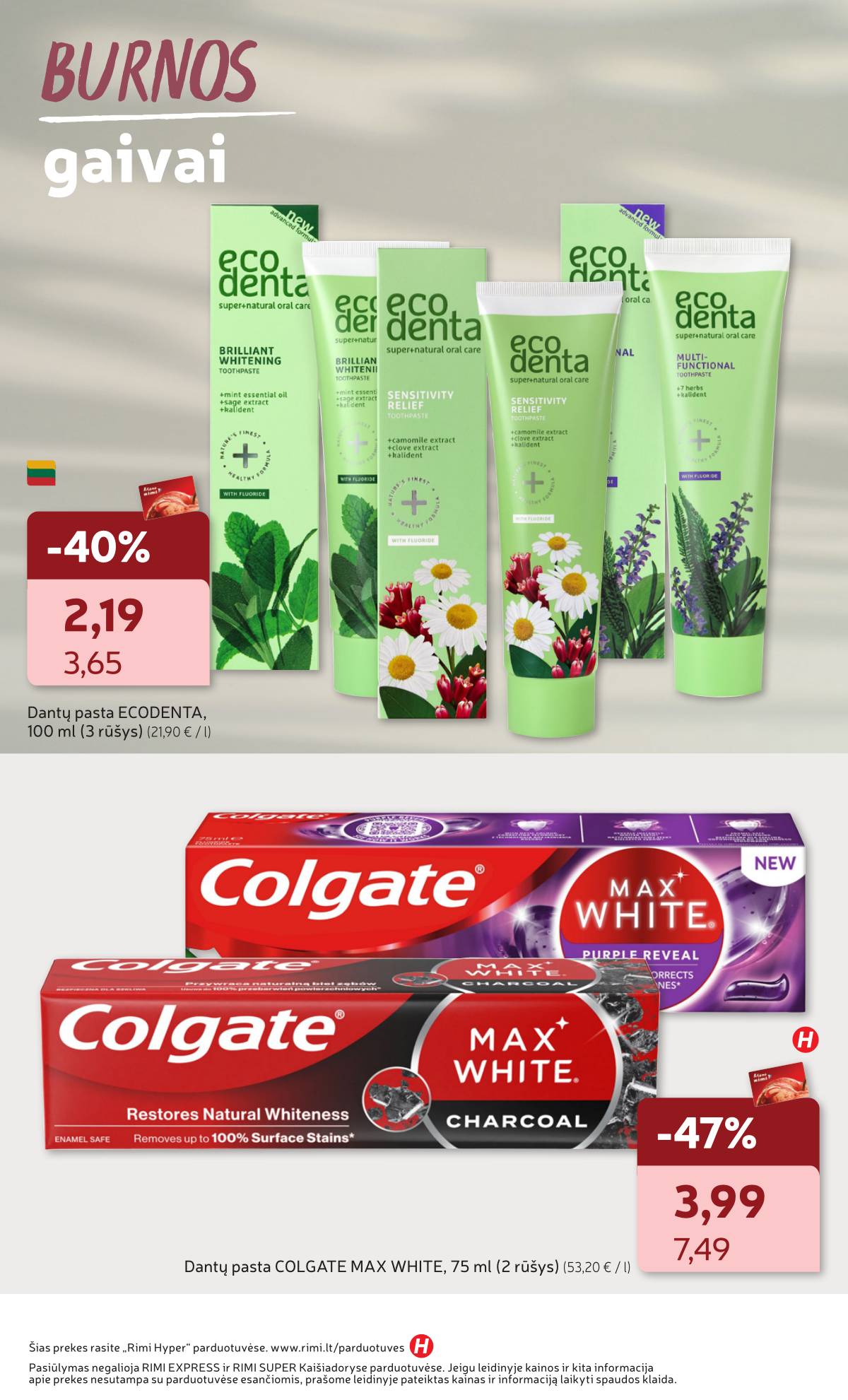 Rimi - RIMI GROŽIO prekių akcijų katalogas Nr. 01 4 puslapis