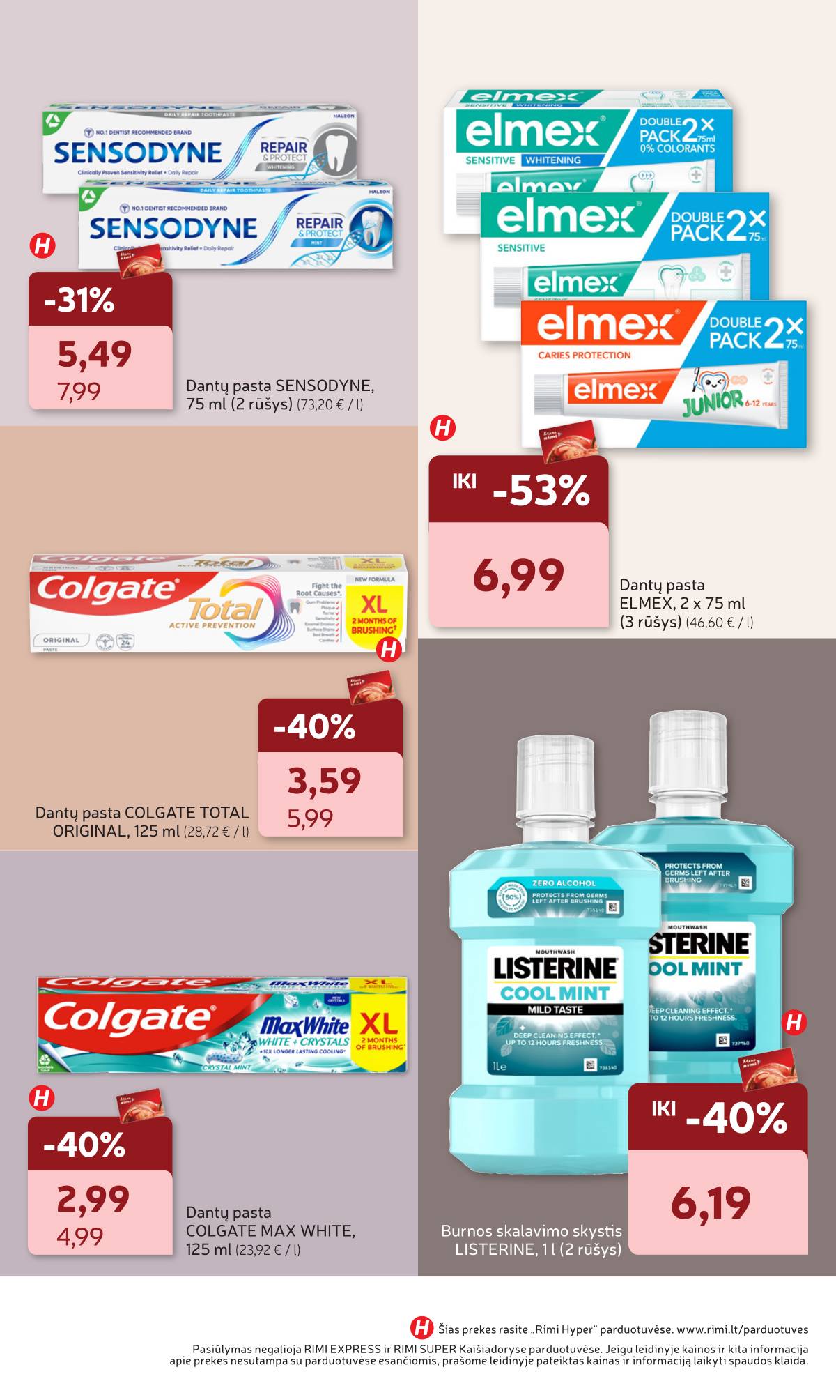 Rimi - RIMI GROŽIO prekių akcijų katalogas Nr. 01 5 puslapis